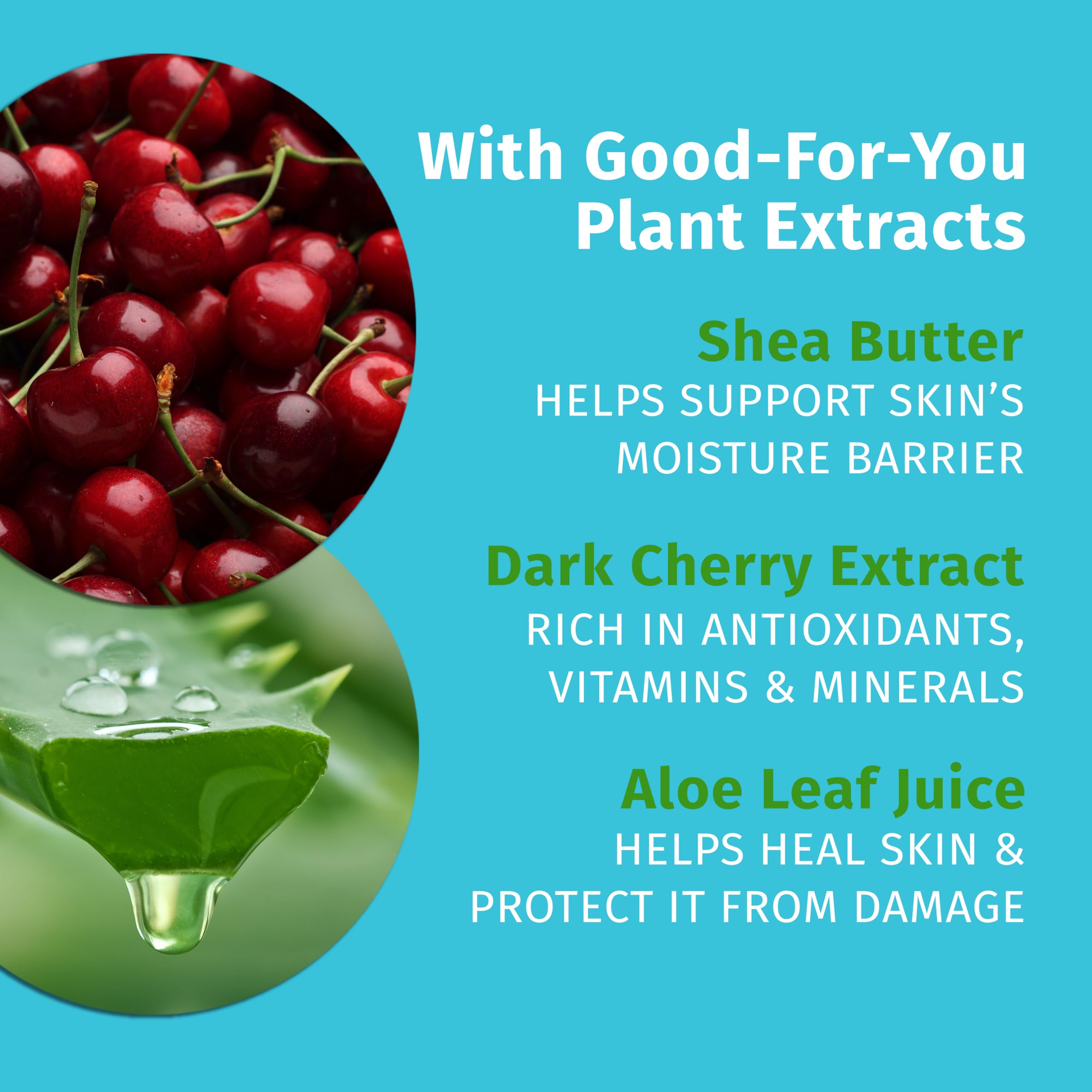 Hempz Mini Dark Red Cherries Lotion, Ultra Hydrating Moisturizer for Body, Hands and Feet 2.25 oz.