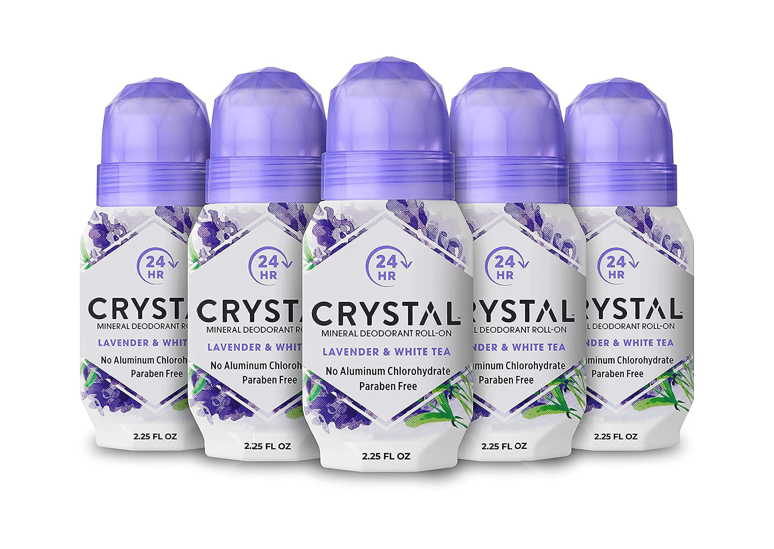 Crystal Deodorants Deod Roll On Mnrl Lavndr 2.25 Fz