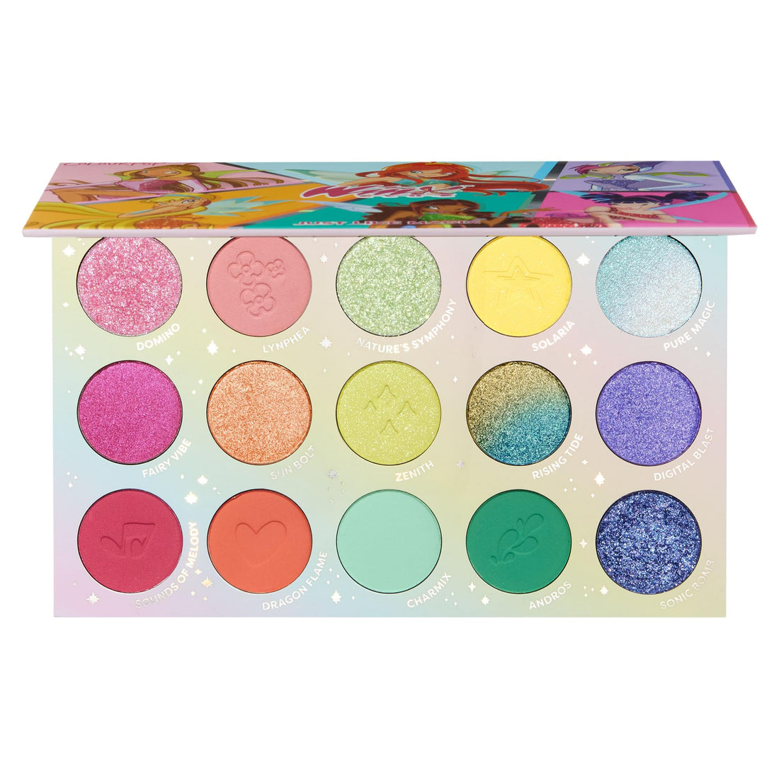 ColourPop Winx Club Shadow Palette - Pastelle Palette with Metallic and Matte Finishes - High-Pigment Makeup with a Long-Wearing Formula - Just Like Magix (0.58 oz)