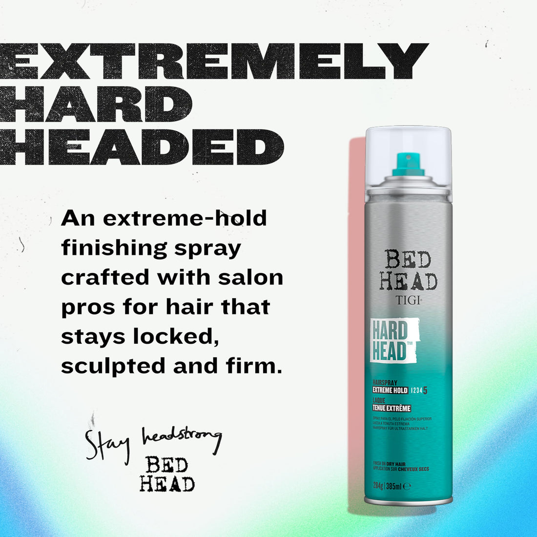 TIGI Bed Head Hard Head Hairspray for Extra Strong Hold 11.7 oz