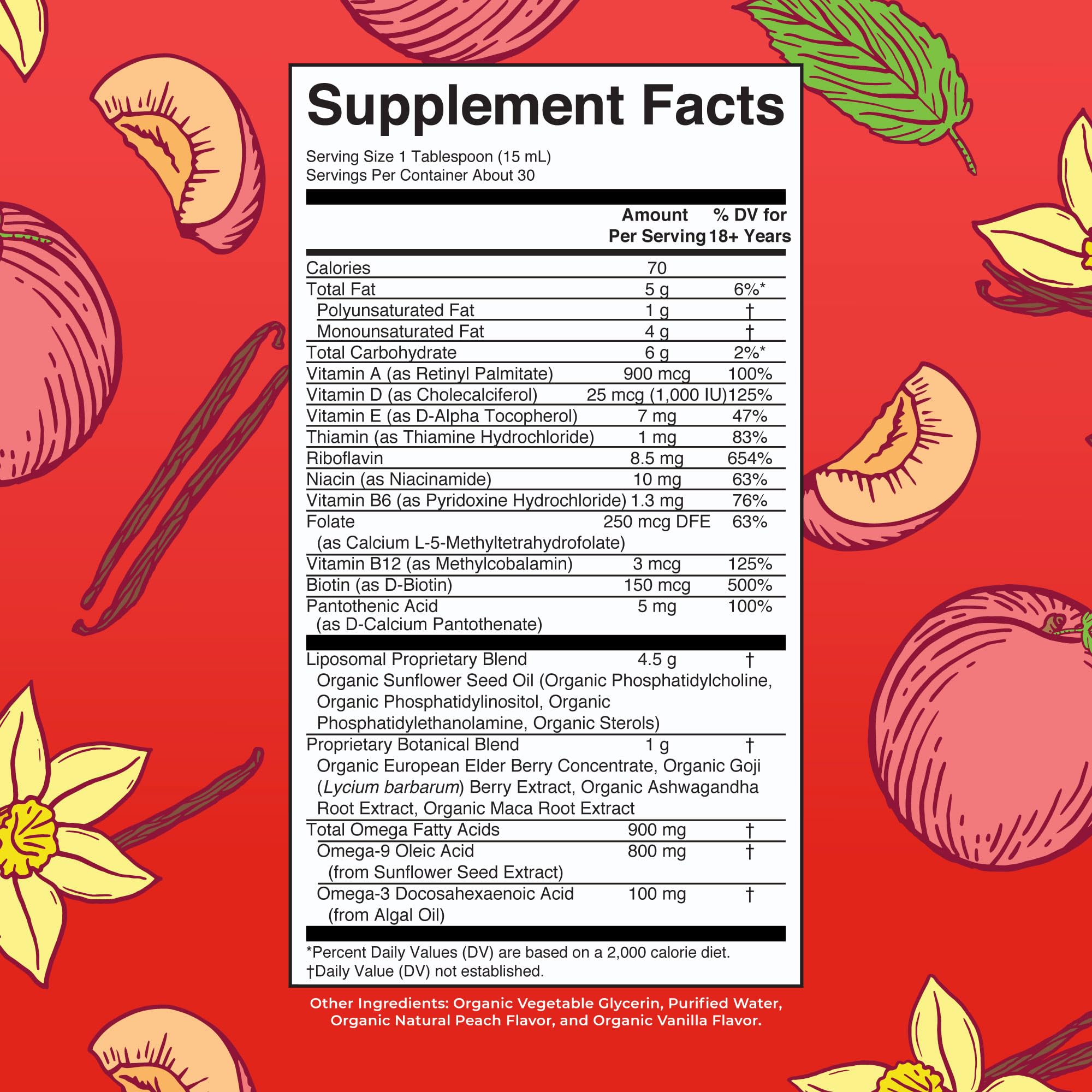 MaryRuth Organics Multivitamin for men | Sugar Free mens Multivitamin | Liquid Vitamins for men | Immune Support Supplement | Cognitive Health & Overall Wellness | Vegan | Non-GMO | 15.22 Fl Oz