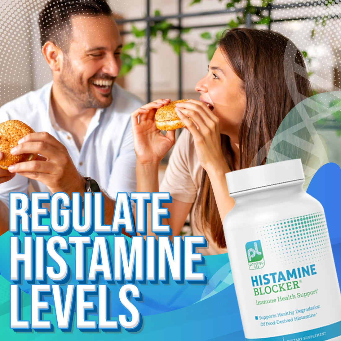 Premium Histamine Block Supplement - Advanced Blocker with Diamine Oxidase (DAO) Enzyme - Supports Breakdown of Histamine for Food-Derived Intolerance - 30 ct