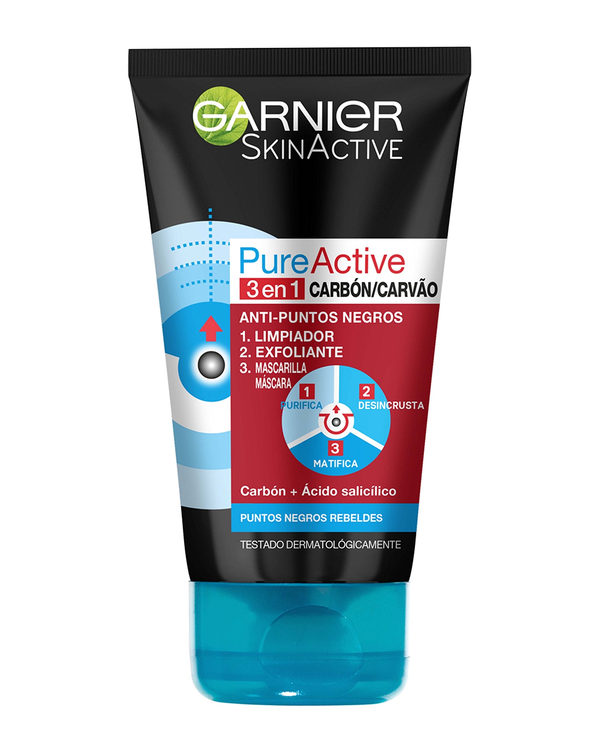 Pure Active Limpiador 3EN1 CARBÓN 150Ml