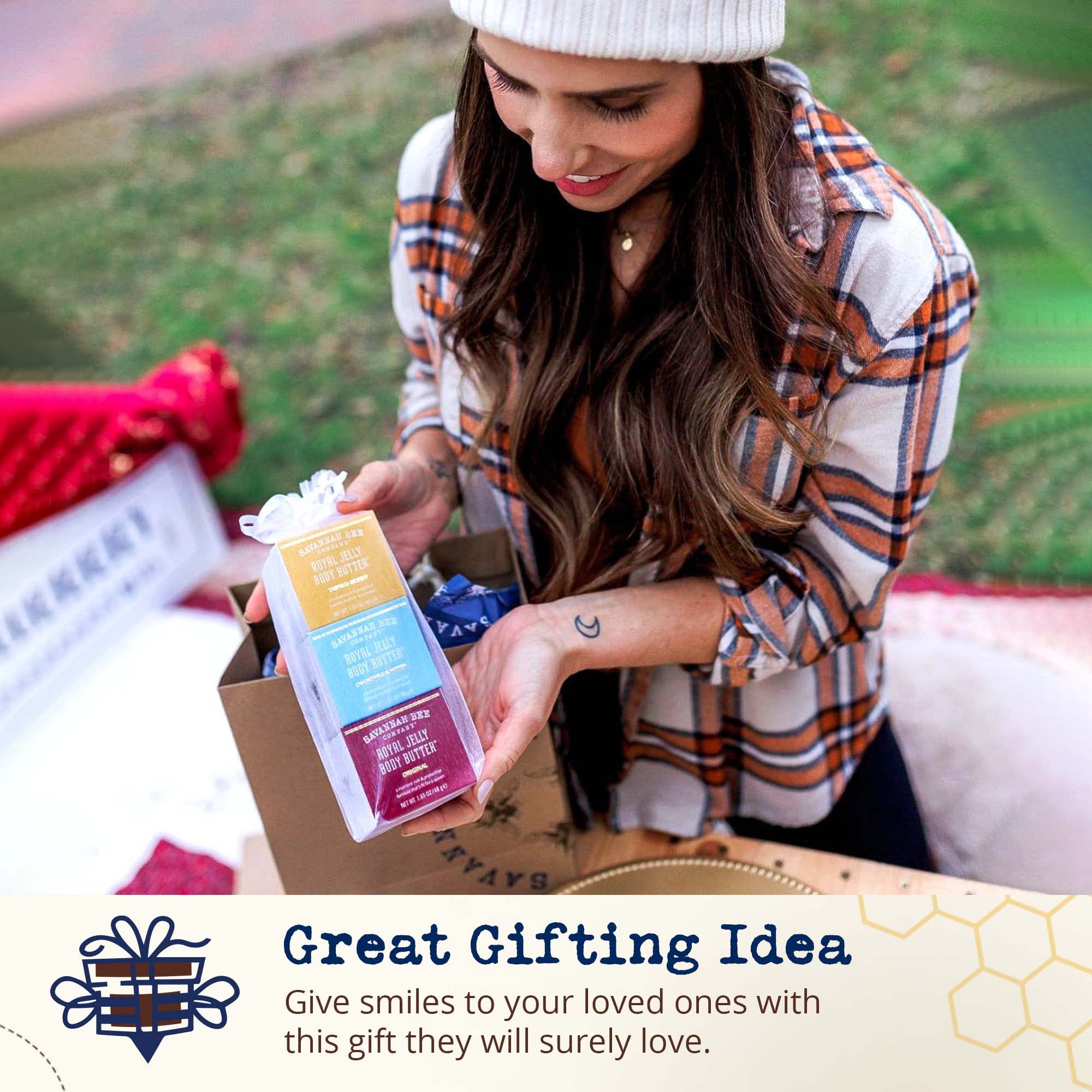 Savannah Bee Company Ultimate Honey Infused Body Butter Collection: Ultra Rich and Deeply Moisturizing Blend of Original, Rosemary & Lavender, Chamomile & Myrrh, and Tupelo Honey - (6.7 Oz Each)