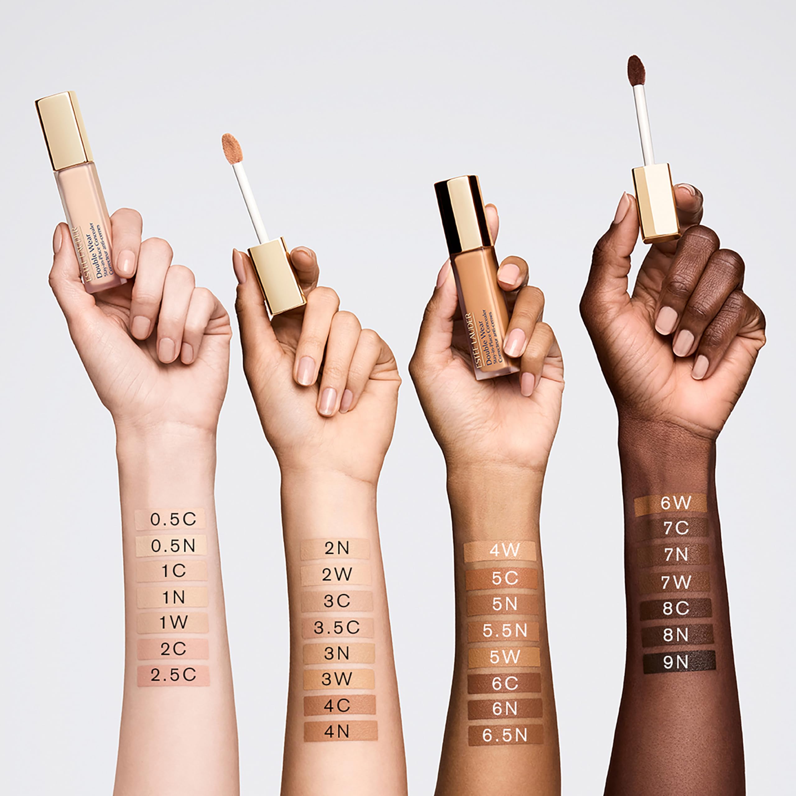 Estée Lauder Double Wear Stay-in-Place Flawless 24-Hour Concealer | Longwear | Soft Matte Finish, Medium-to-Full Coverage | Hydrating, 0.4 Fl Oz, 2C