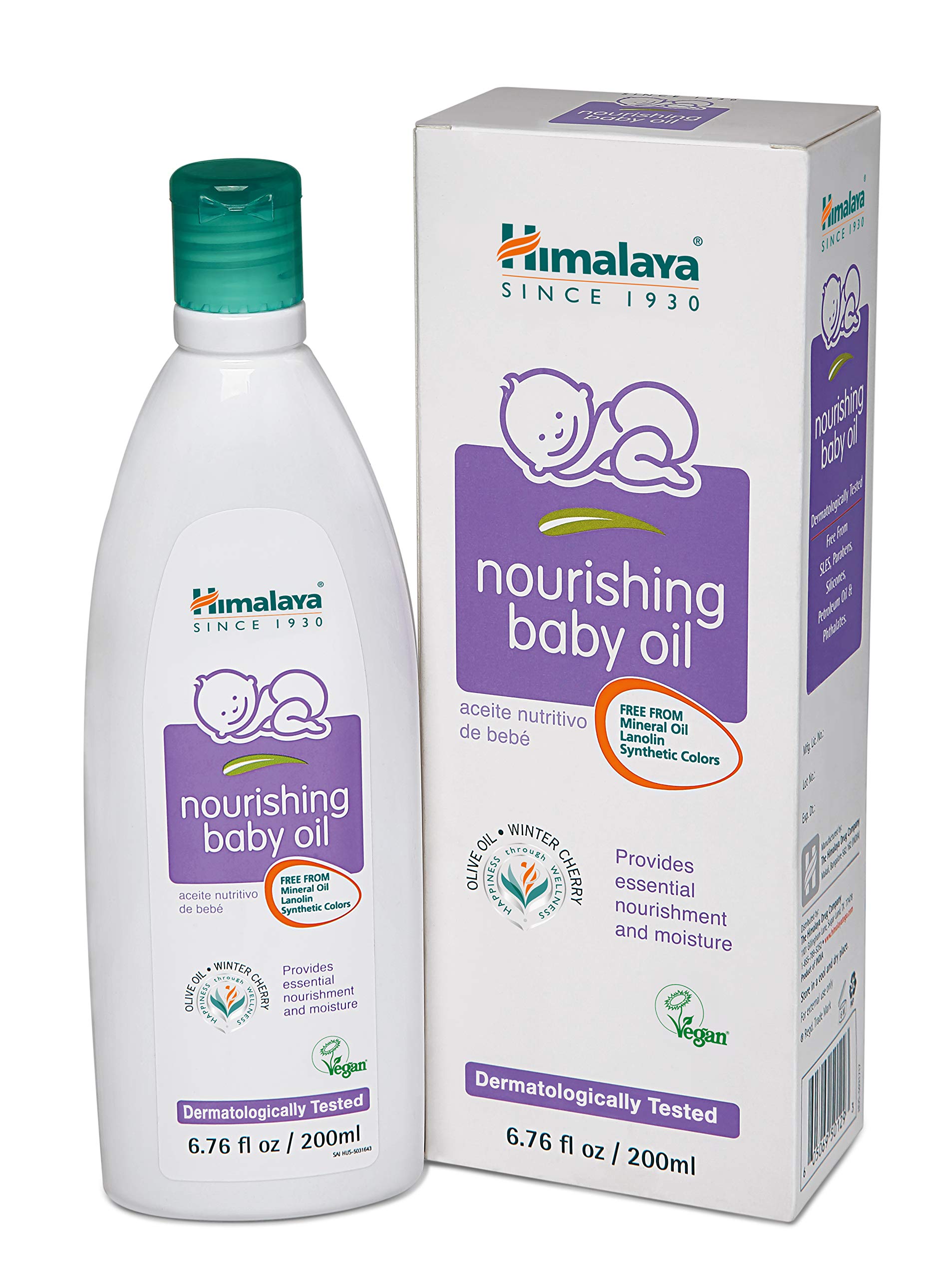 Himalaya Nourishing Baby Oil 200ml (2 Pack)
