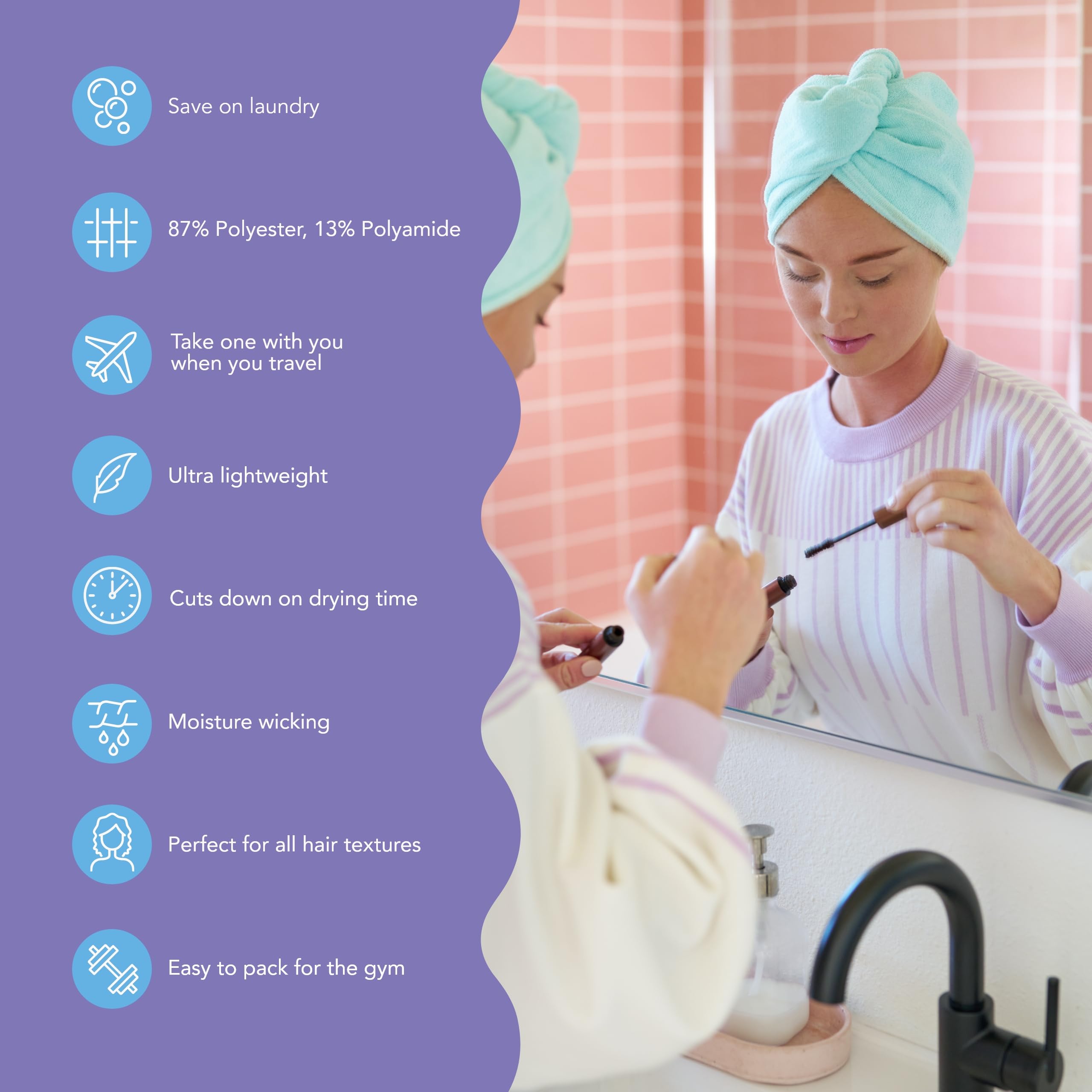 Turbie Twist Microfiber 4 pack