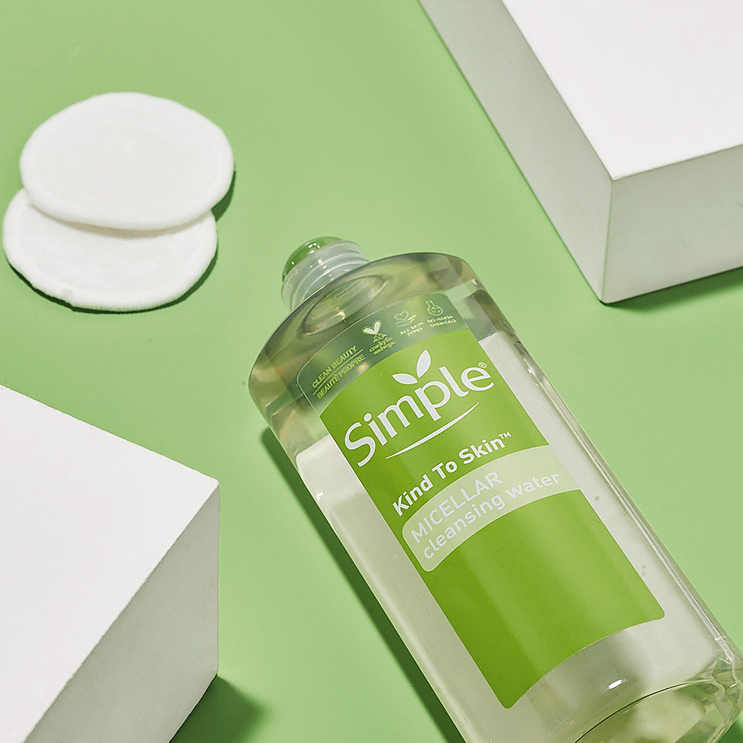 Simple Kind To Skin Micellar Cleansing Water, 13.5 Ounce (Pack of 6)