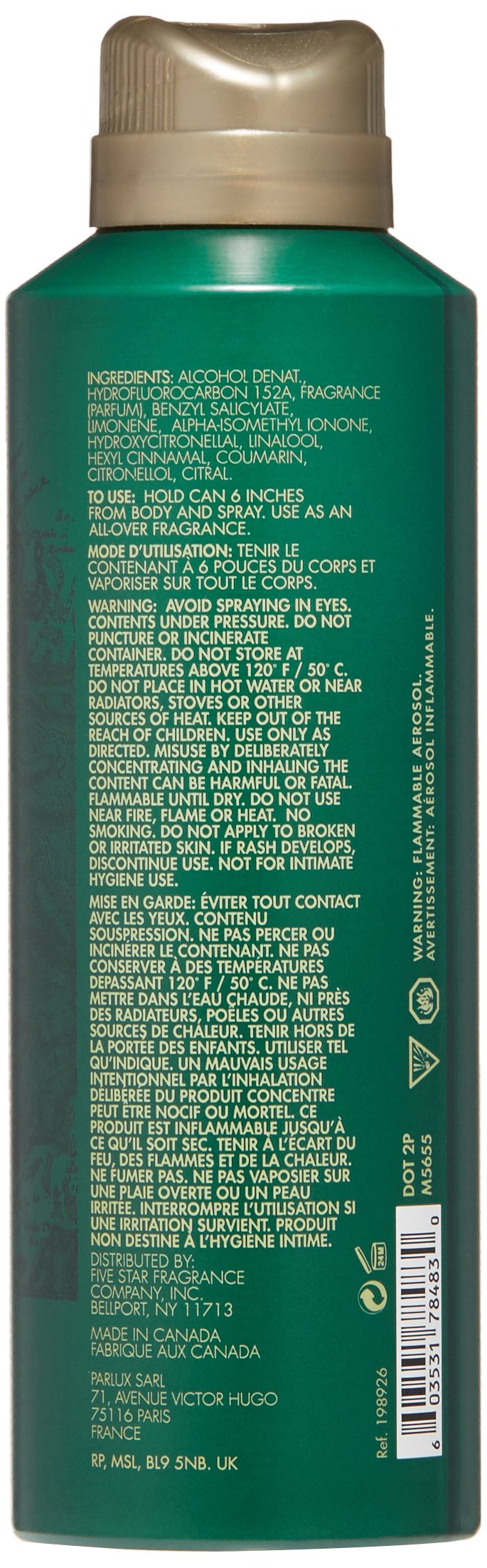Tommy Bahama Set Sail Martinique Body Spray 6 oz / 170 g