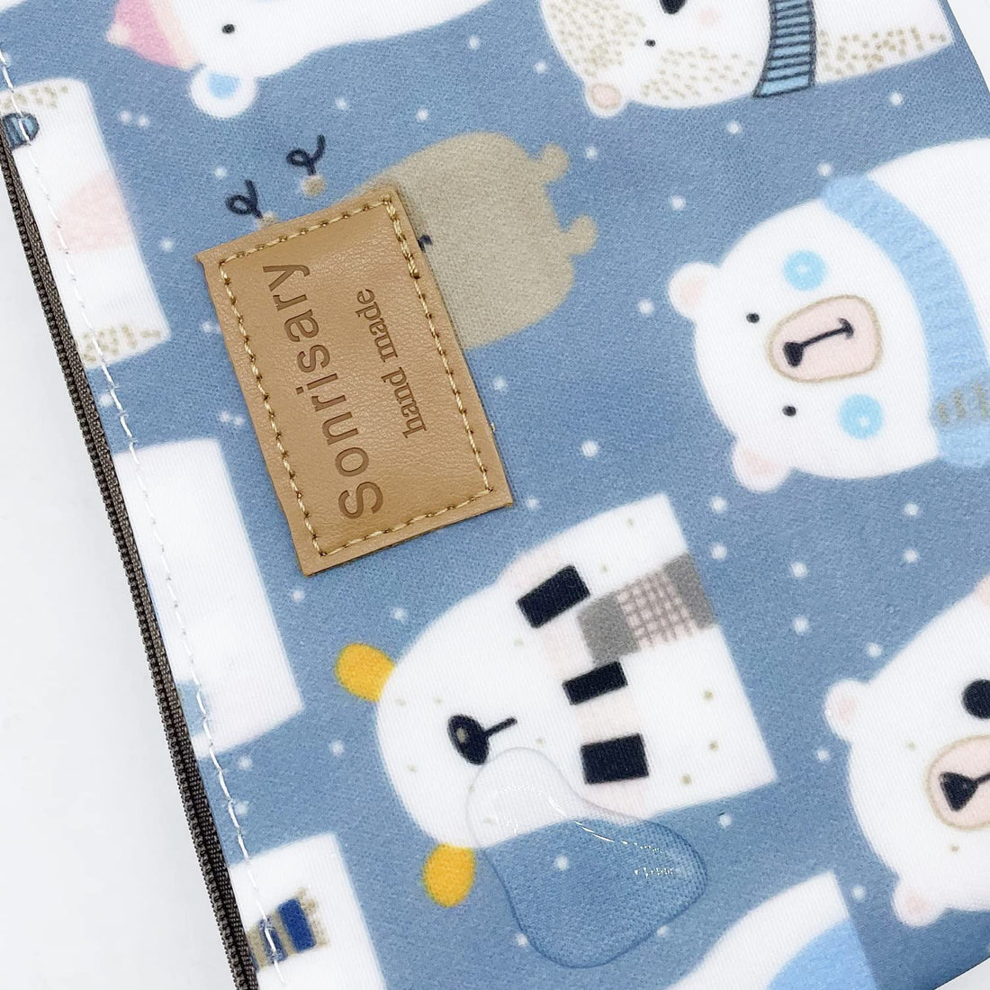 HUNGER Flower Print Make-Up Cosmetic Tote Bag Carry Case, 14 Patterns (P1141705)