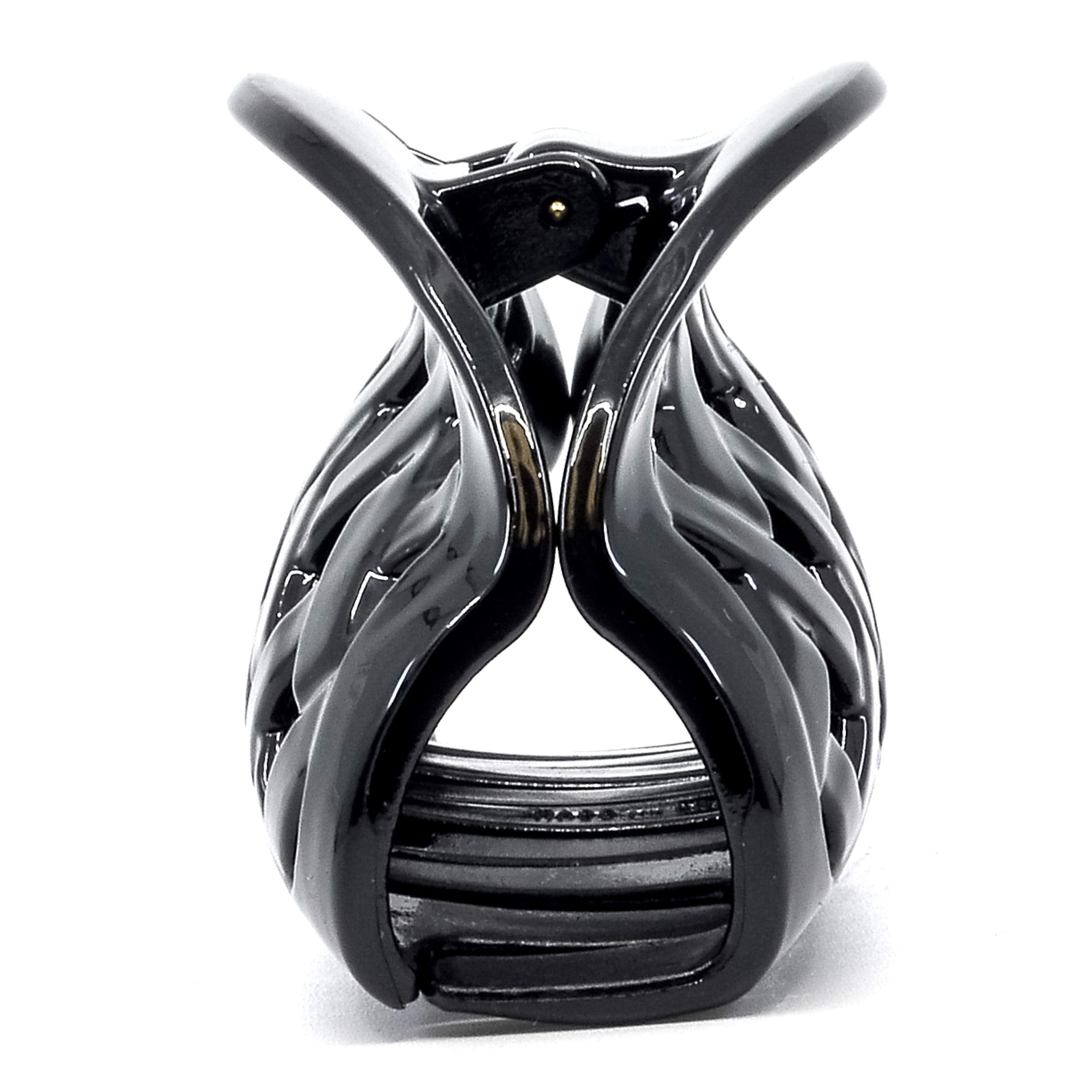 Camila Paris CP1808 French Hair Clips for Women, no Pulling or Damage, 2.75 in Girls Hair Claw Clips Jaw Fashion Durable and Styling Hair Accessories for Women, Made in France with Cellulose