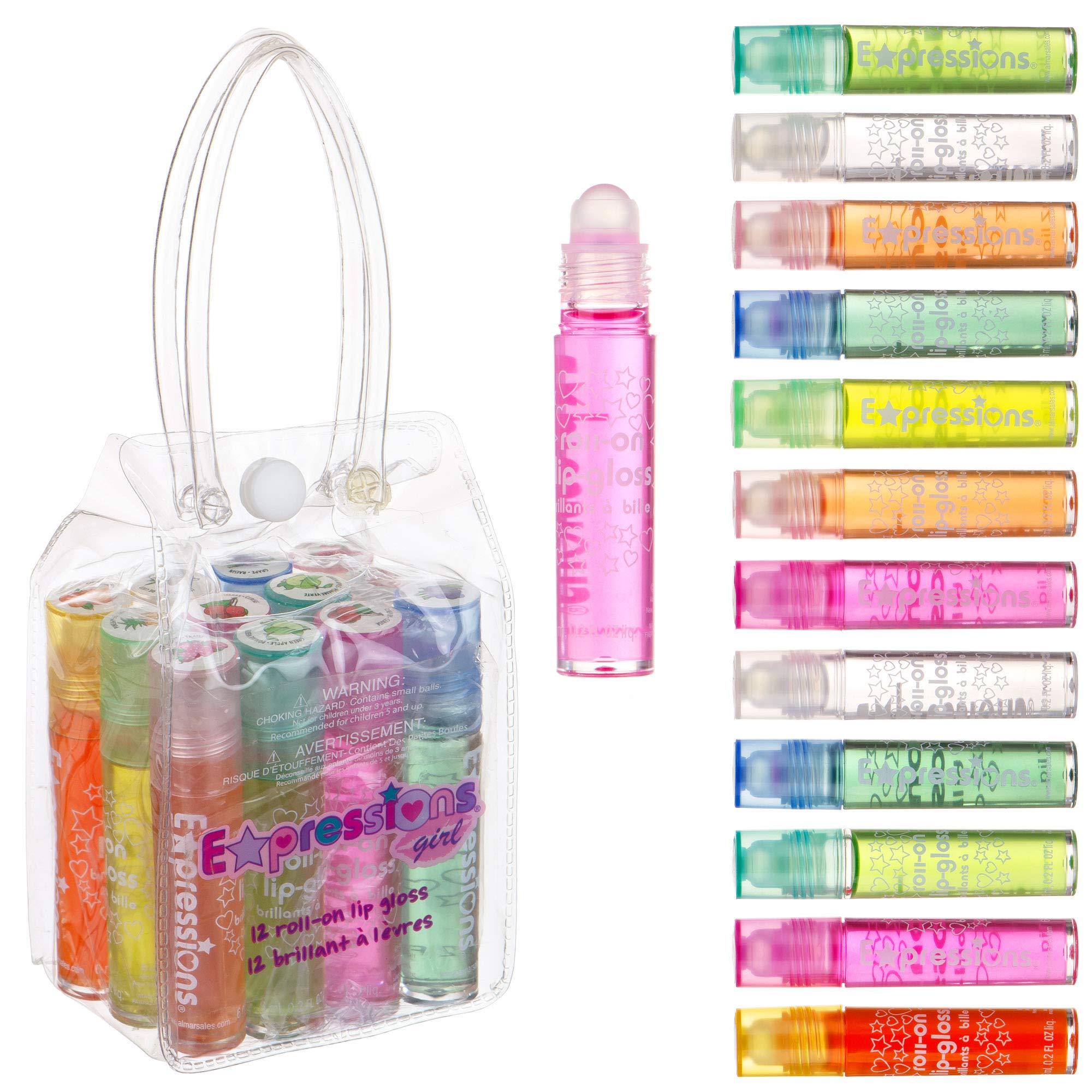 12 Piece Flavored Lip Gloss Set