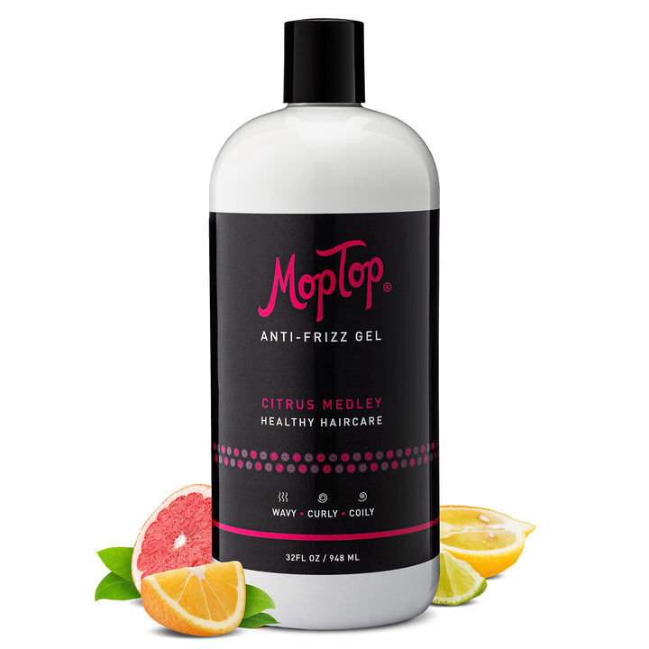 MopTop Anti-Frizz Medium Hold Gel 32oz -
