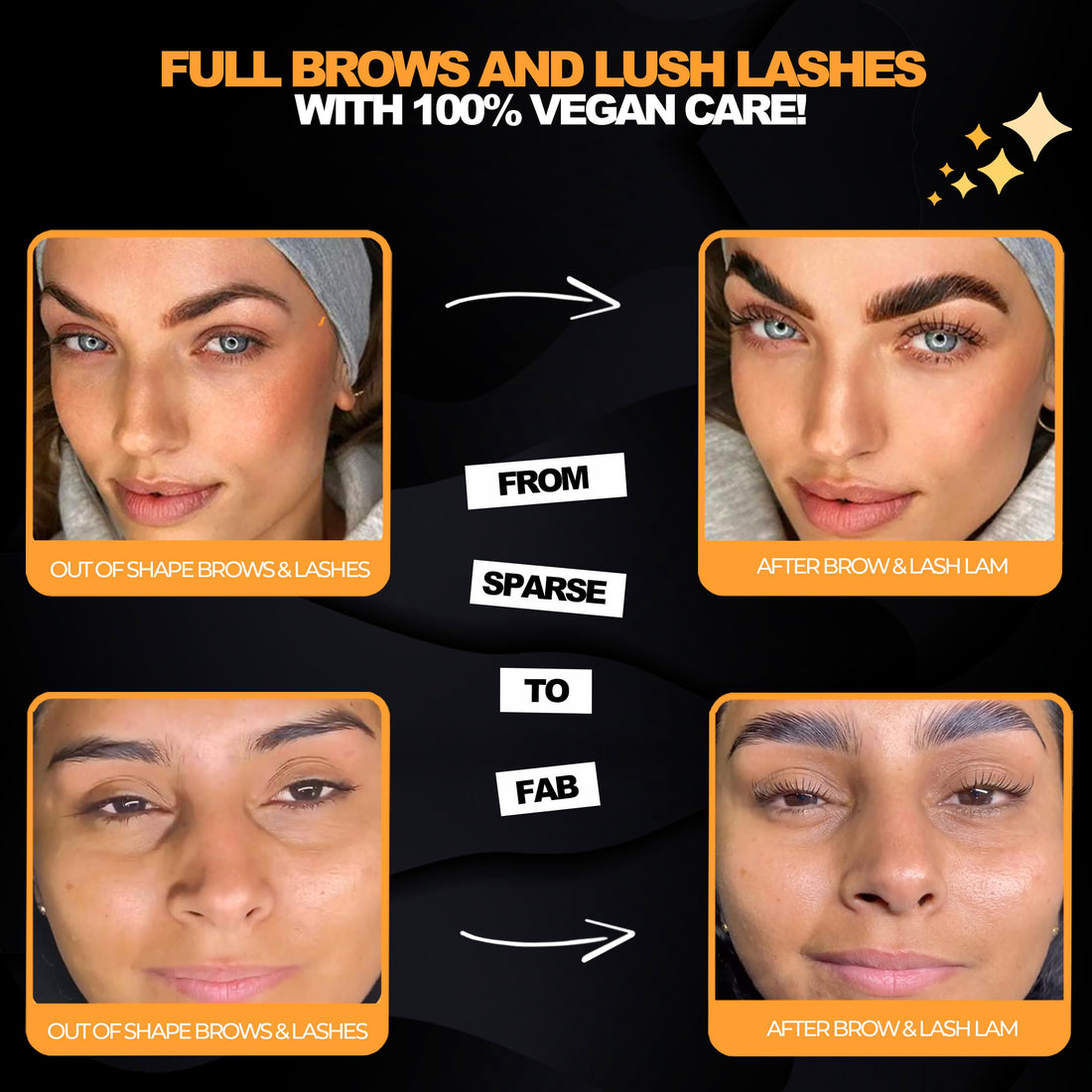 Elevate the Beauty Eyebrow And Lash Lamination Kit | DIY Perm For Lashes and Brows | Professional Lift For Trendy Fuller Brow Look And Curled Lashes | Eyebrow Brush And Eyelash Micro Brushes Added