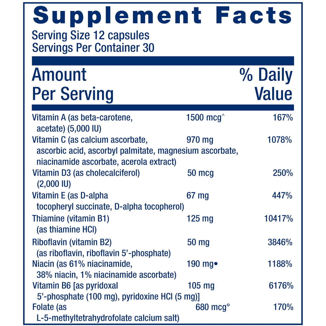 Life Extension Mix™ Capsules Without Copper, high Potency, Advanced Vitamin, Mineral, Fruit & Vegetable Formula, Vitamin B, C, D, E, for Whole-Body Health, Healthy Aging, Gluten-Free, 360 Capsules