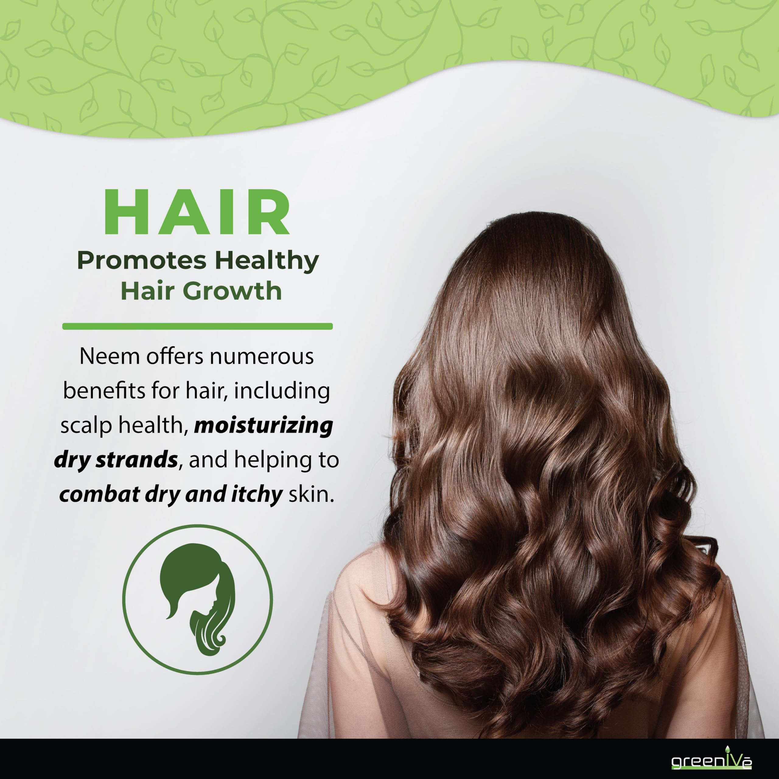 GreenIVe - Neem Butter - Body Butter - All Natural - Soothing - Moisturizing - Exclusively on Amazon (8 Ounce)