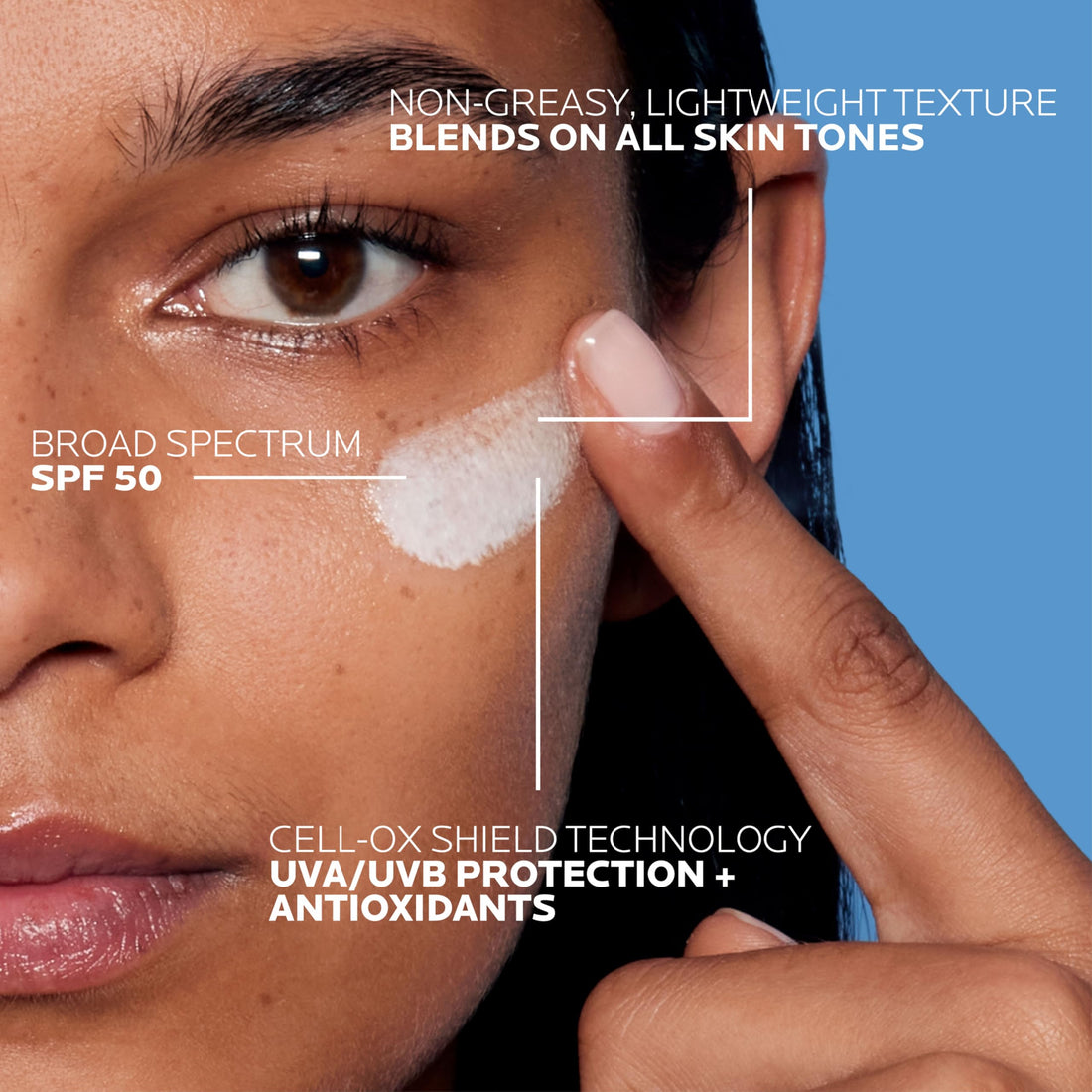 La Roche Posay Anthelios UV Tone Sunscreen SPF 50, Daily Sunscreen for Face with Niacinamide, Broad Spectrum Invisible SPF Protection for Discoloration and Uneven Skin