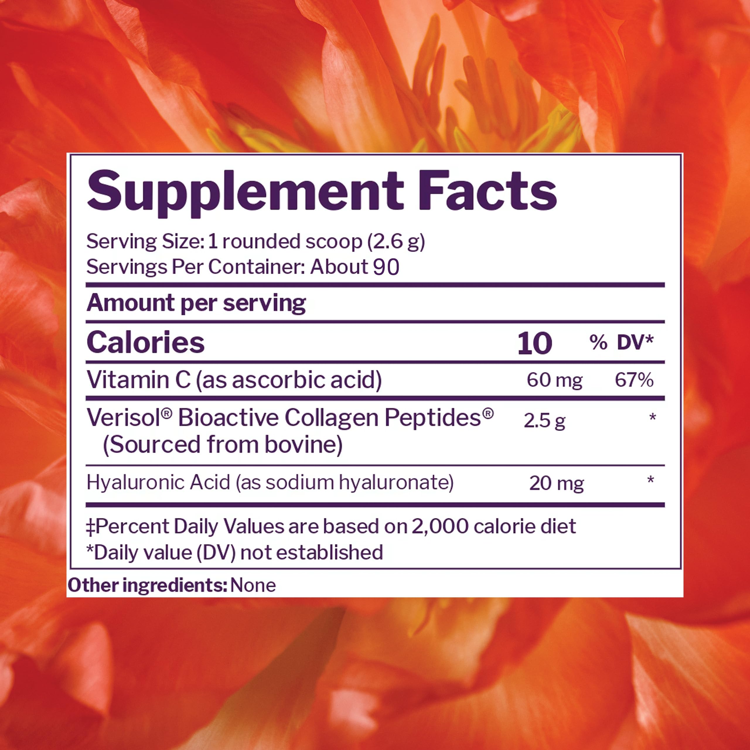 Reserveage Nutrition Collagen Replenish Powder with Hyaluronic Acid & Vitamin C - No-Taste Collagen for Radiant Skin Care, Hair Growth & Cellulite Reduction - Mixes Easily - 8.25 oz