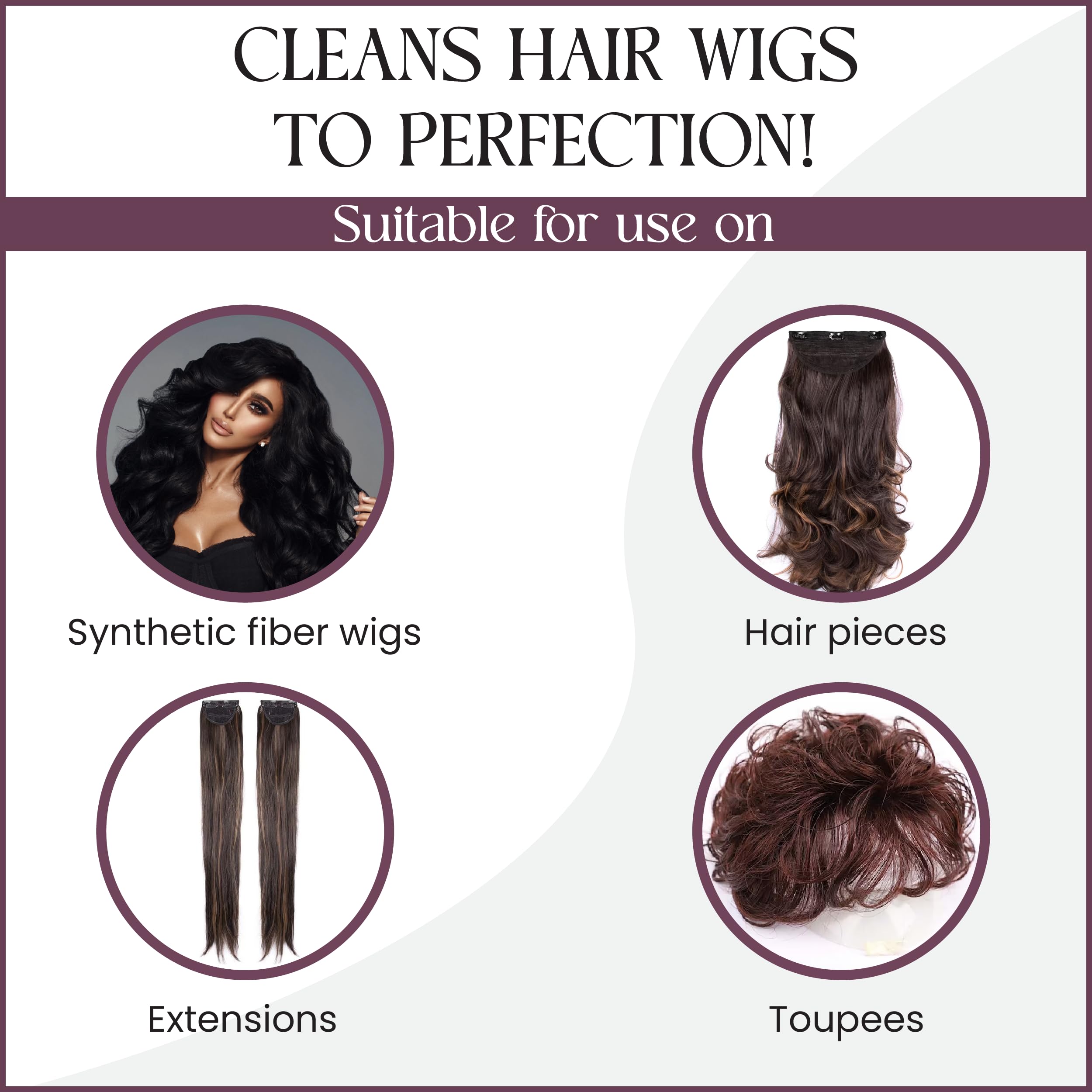 Brandywine Non Static Wig & Hair Shampoo 16 oz.