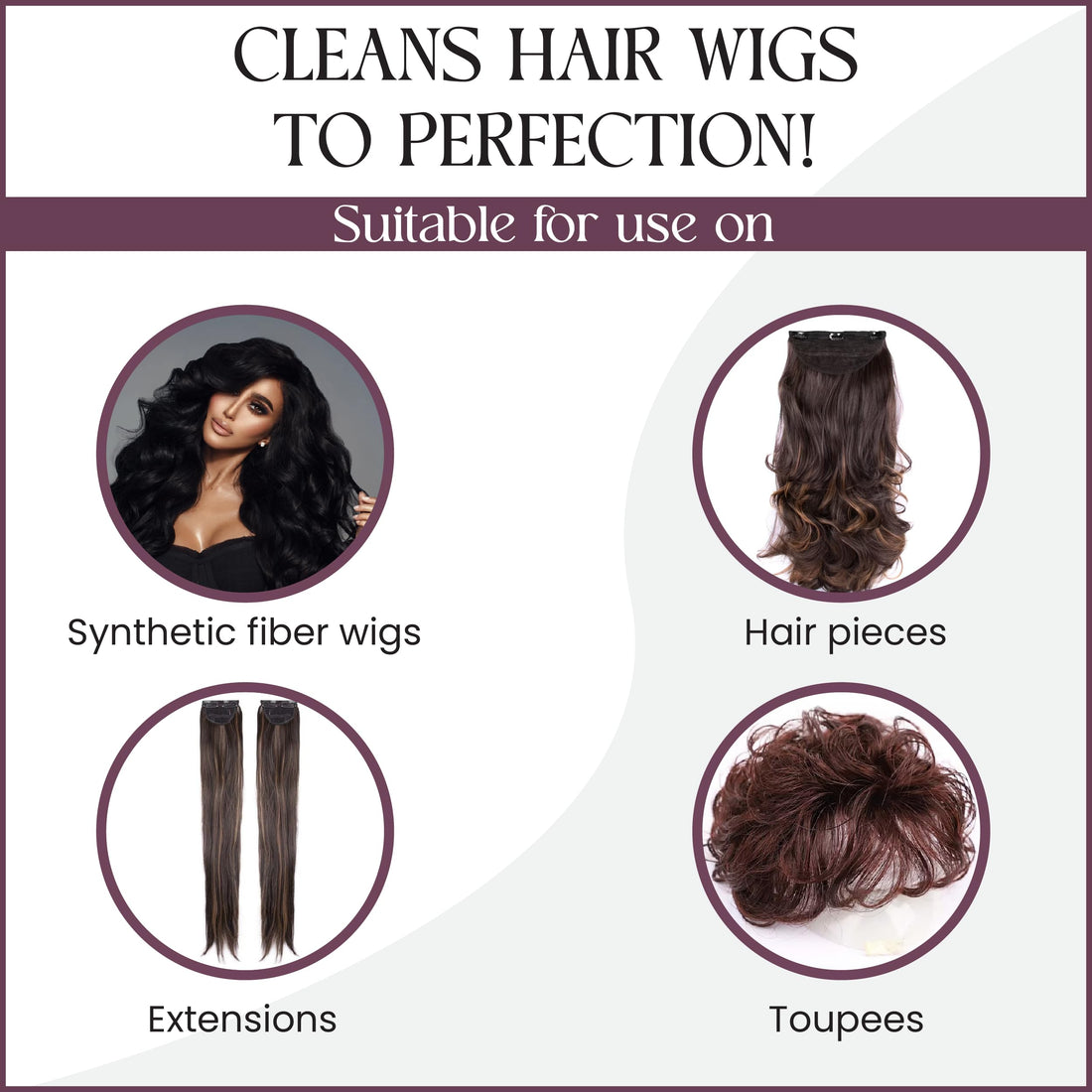 Brandywine Non Static Wig & Hair Shampoo 16 oz.