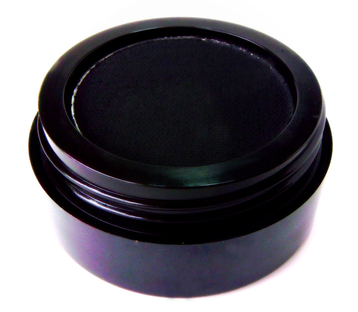 Pure Ziva Matte Black Wet Dry Pressed Powder Cake Eyeliner Eyeshadow, No Animal Testing & Cruelty Free