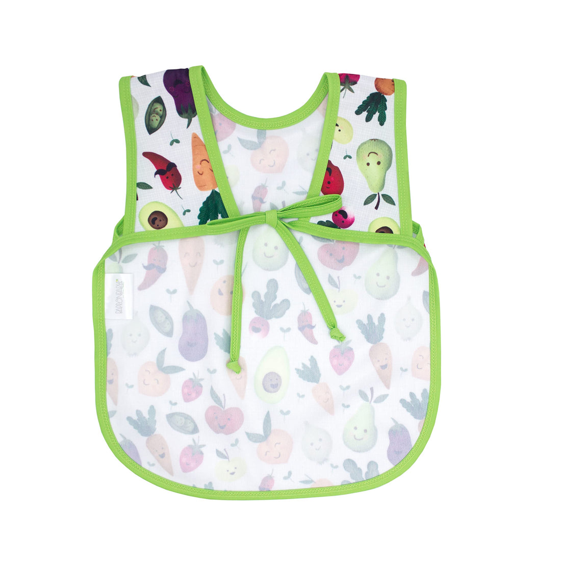 BapronBaby Market Fresh Bapron - No Neck Tie Safer Bib for Baby & Toddler - Soft Waterproof Stain Resistant - Machine Washable - Sz Preschool 3-5yrs