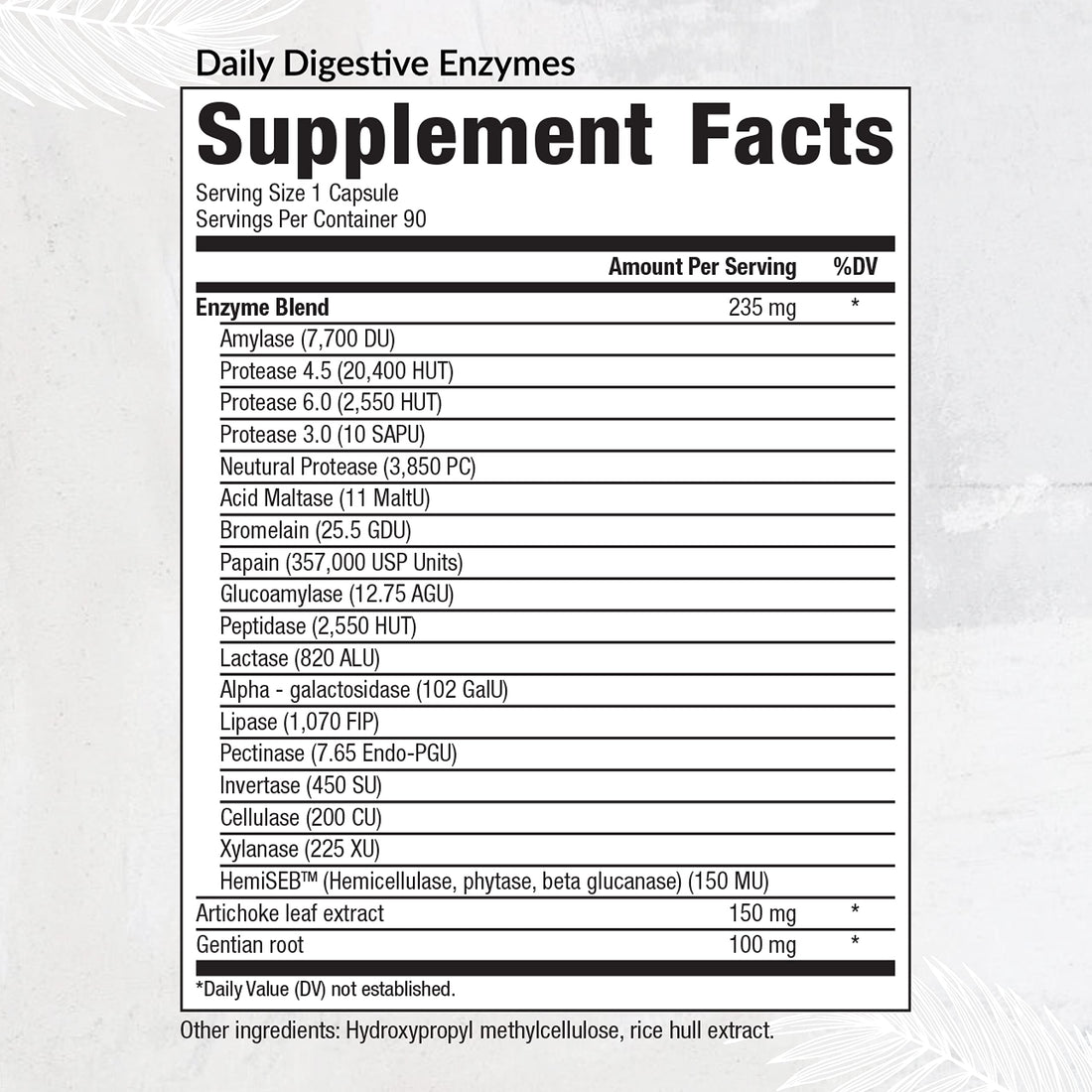 Equilife - Daily Digestive Enzyme, Gut Health Supplement, May Help Aid Bloating, Promotes Digestive Health & Gas Relief, Supports Nutrient Absorption, Formulated for Food Sensitivity (90 Servings)