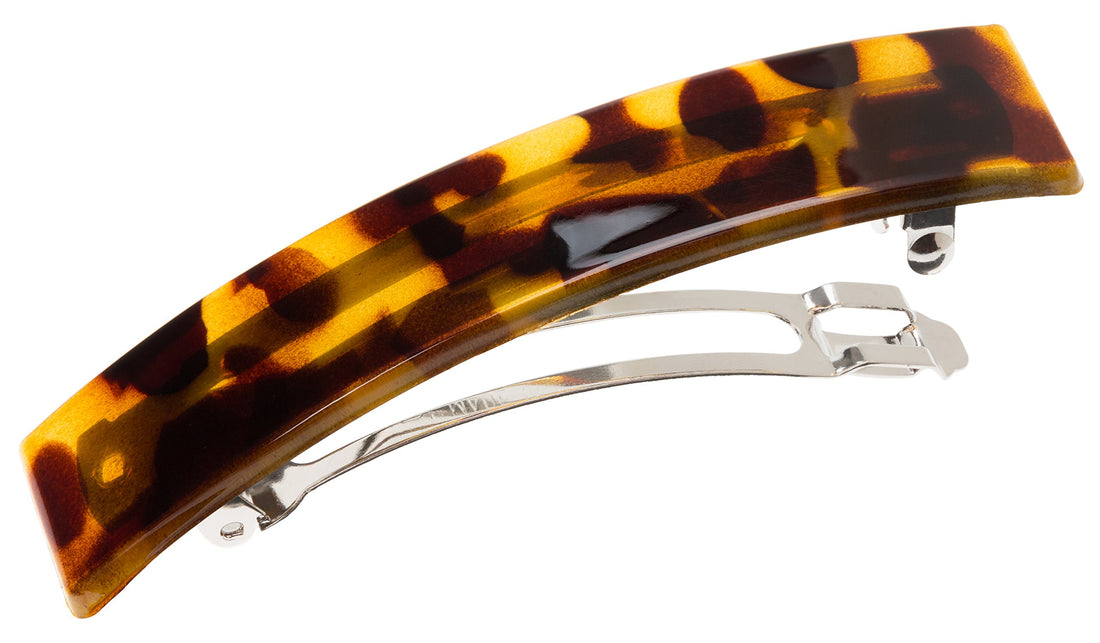 Tokyo Amber: France Luxe Belle Casual Rectangle Barrette - Tokyo Amber