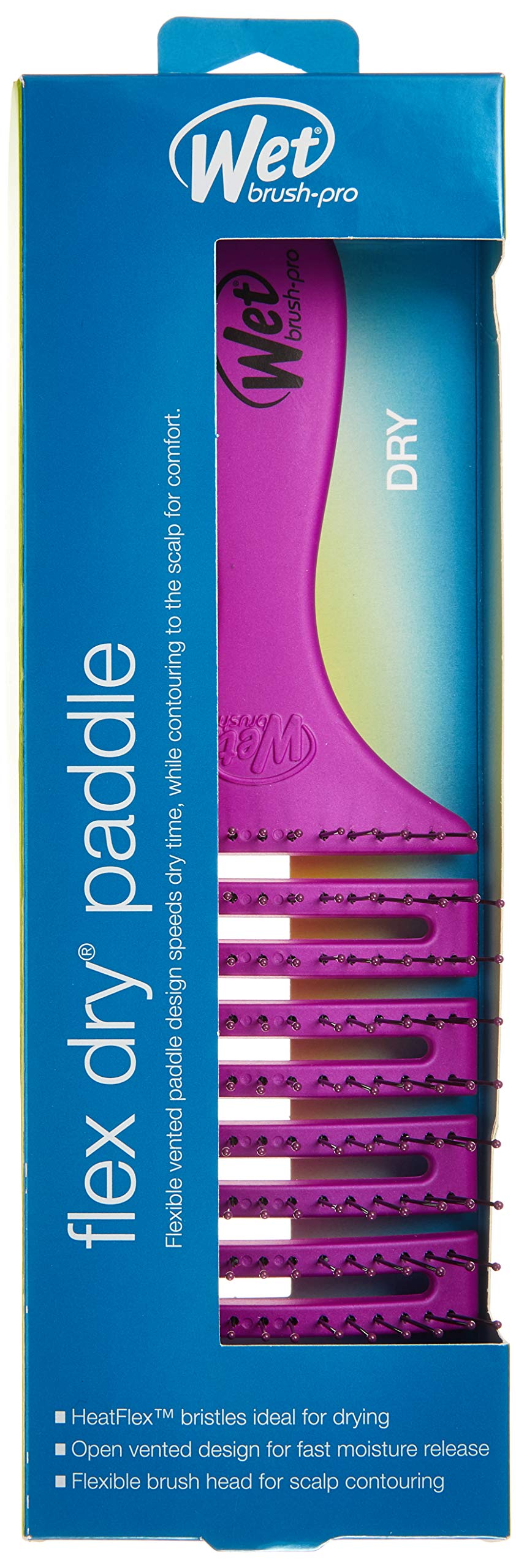 Wet Brush Brush Flex Dry Paddle - Purple