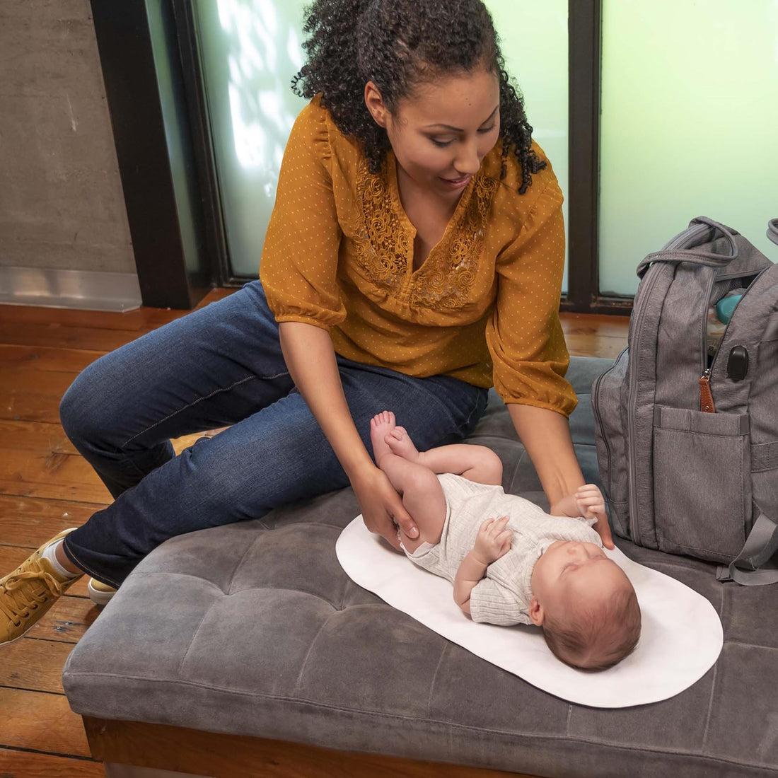 Boppy Changing Pad Liners, Pack of 3, White, Soft Terrycloth with Waterproof Backing Makes Wiggly Diaper Changes Easier and Comfy, for Quicker Cleanup of Changing Pads, Machine Washable and Dryable