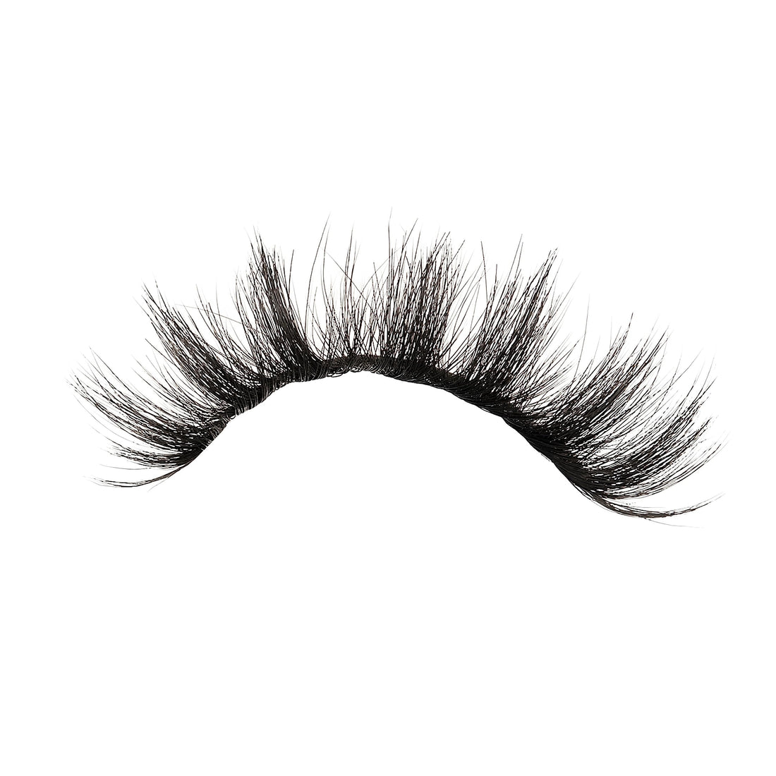 KISS Lash Couture Matte Black Faux Mink Collection, False Eyelashes 1-Pack, Soft Real Mink Texture & Matte Finish, High Impact Color, 3D Volume, Knot-Free Lash Band, Reusable, Matte Velvet, 1 Pair