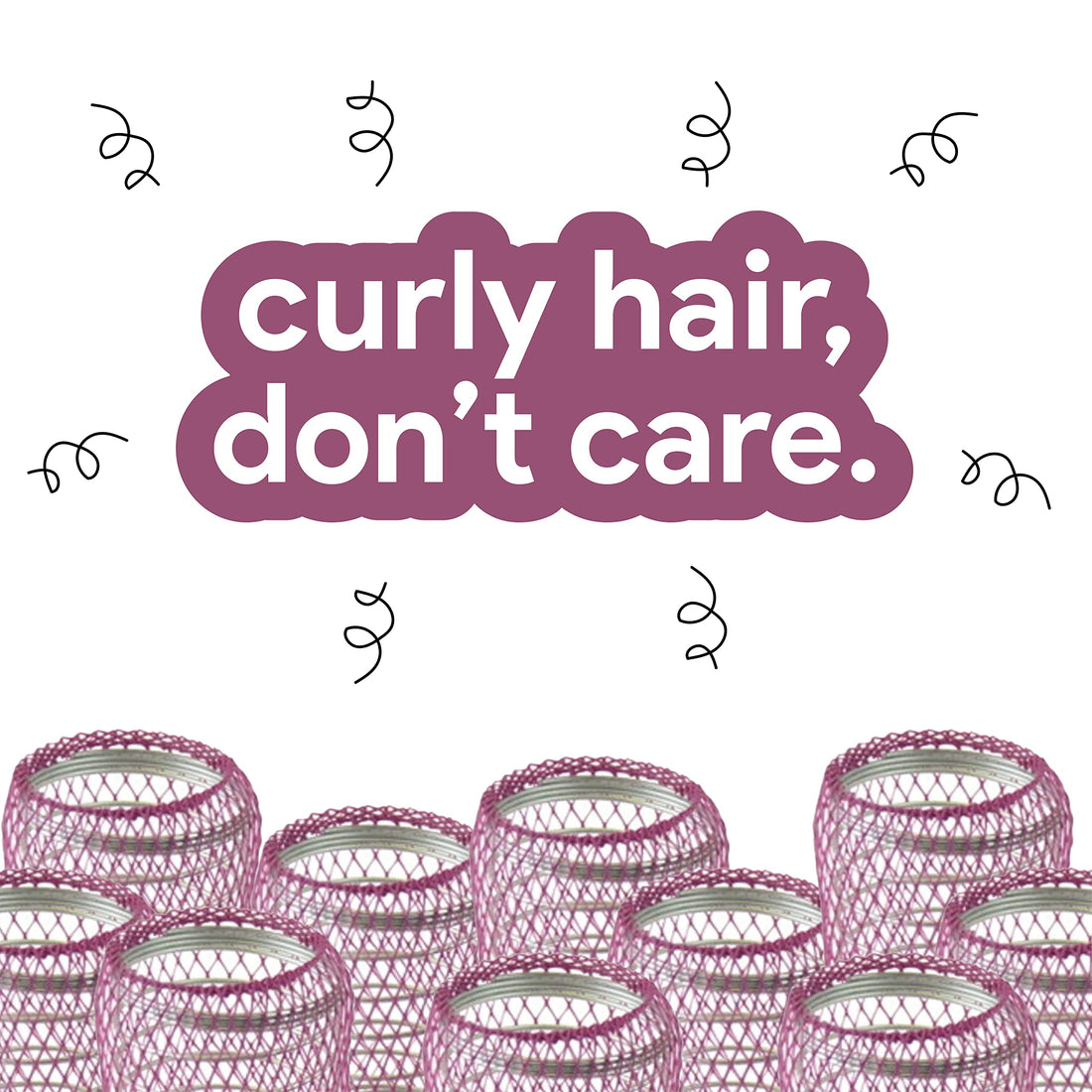 Annie 1-3/4 Jumbo Wire Mesh Hair Rollers - 6 Pcs.