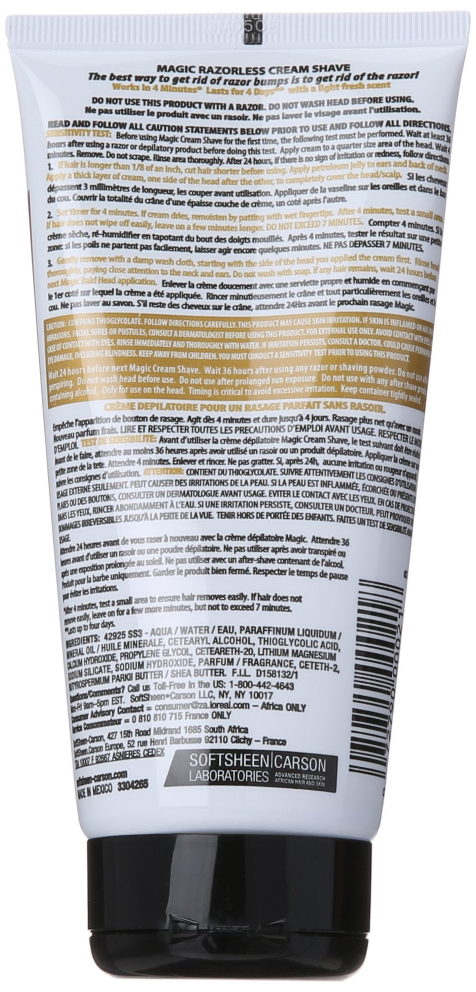 Magic Smooth Hair-Removing Cream, 6 Ounce (Pack of 2)