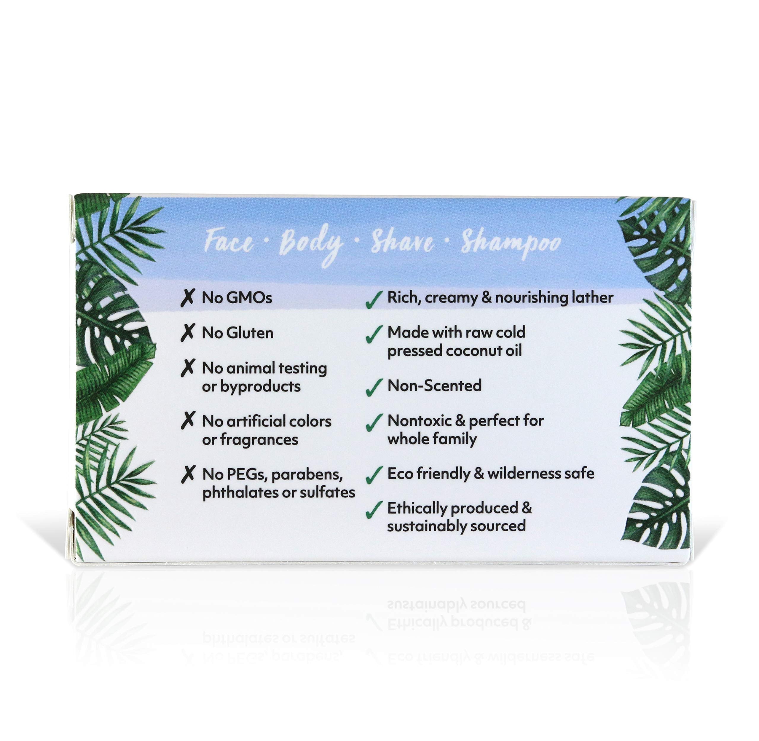 Coco Fiji, Coconut Oil Infused Soap, Fragrance 7oz (3pk)