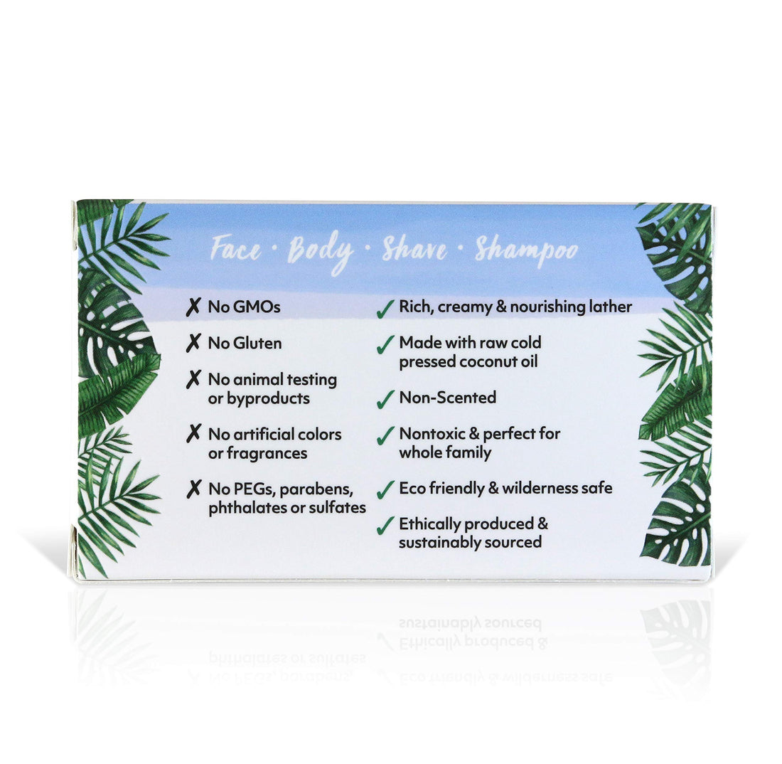 Coco Fiji, Coconut Oil Infused Soap, Fragrance 7oz (3pk)