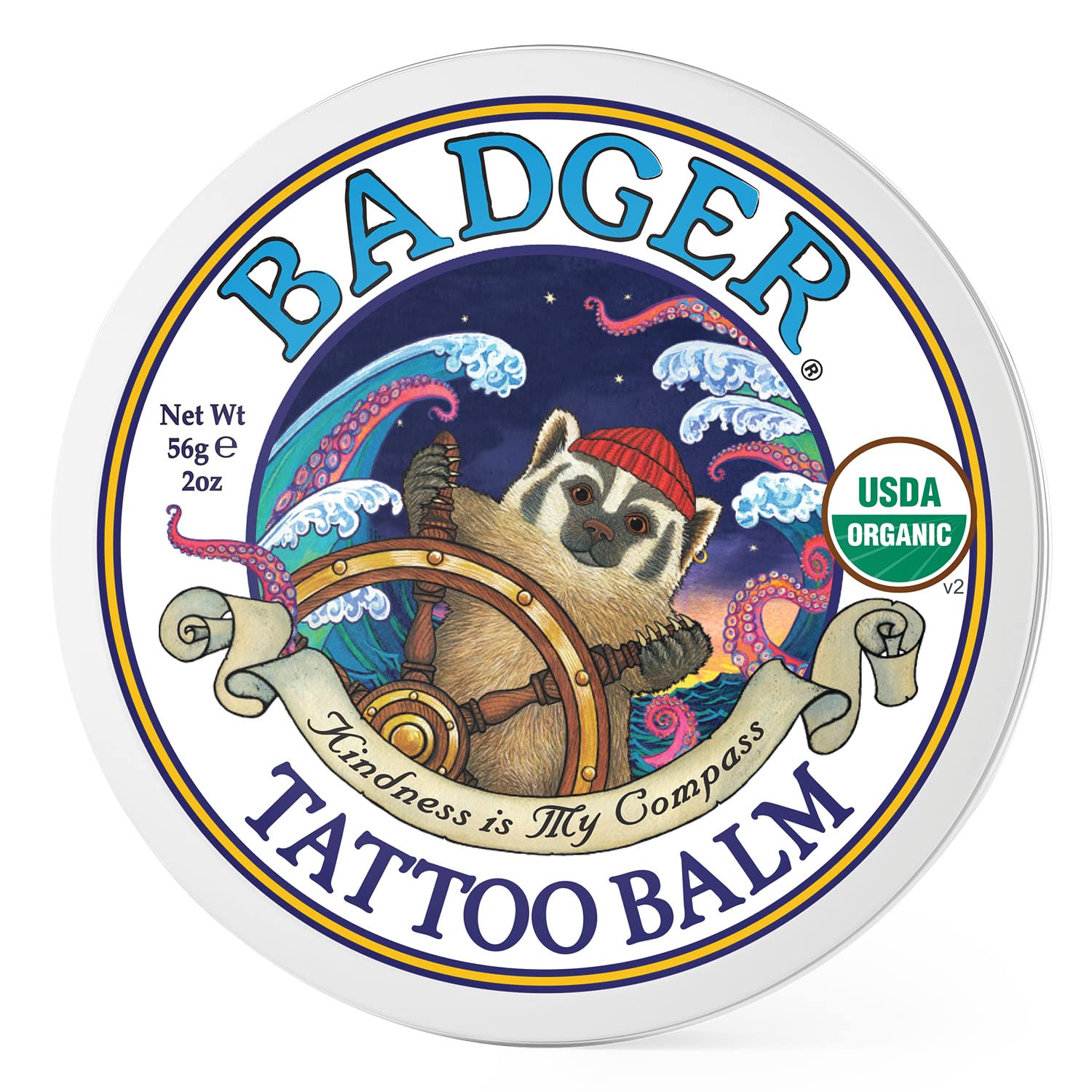 Badger Tattoo Balm, 2.1 Ounce