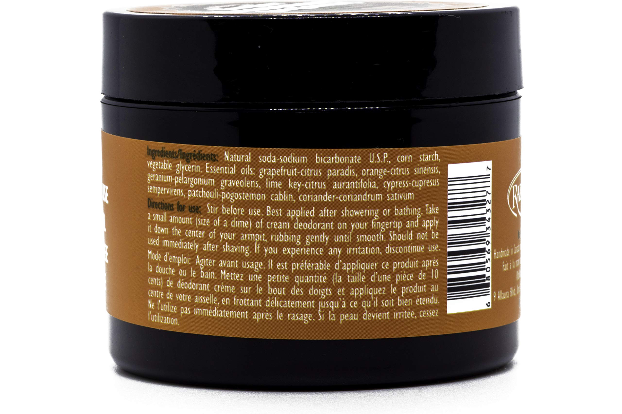 The Best Deodorant On Earth! By RazoRock - Citrus