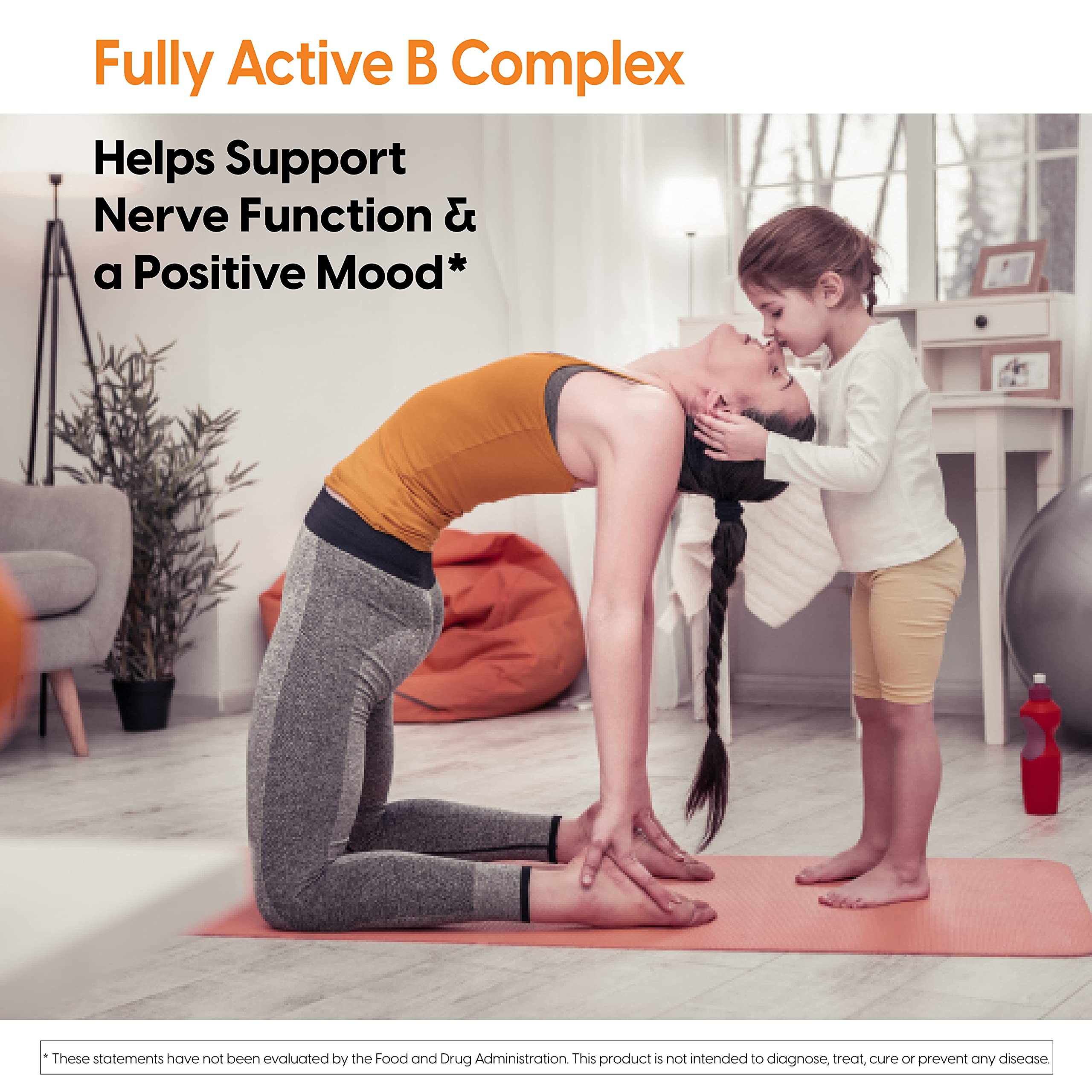 Doctor's Best Fully Active B Complex, Non-GMO, Gluten & Soy Free, Vegan, Supports Energy Production, 30 Count