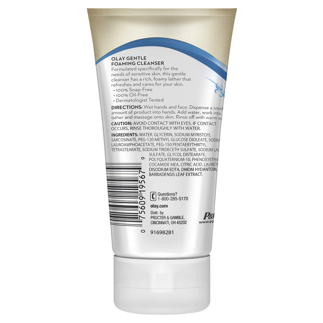 Olay Total Effects Refreshing Citrus Scrub Face Cleanser, 5.0 oz