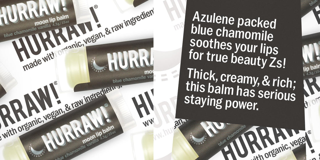 2-Pack Hurraw! All Natural Lip Balm Night Treatment (Moon)