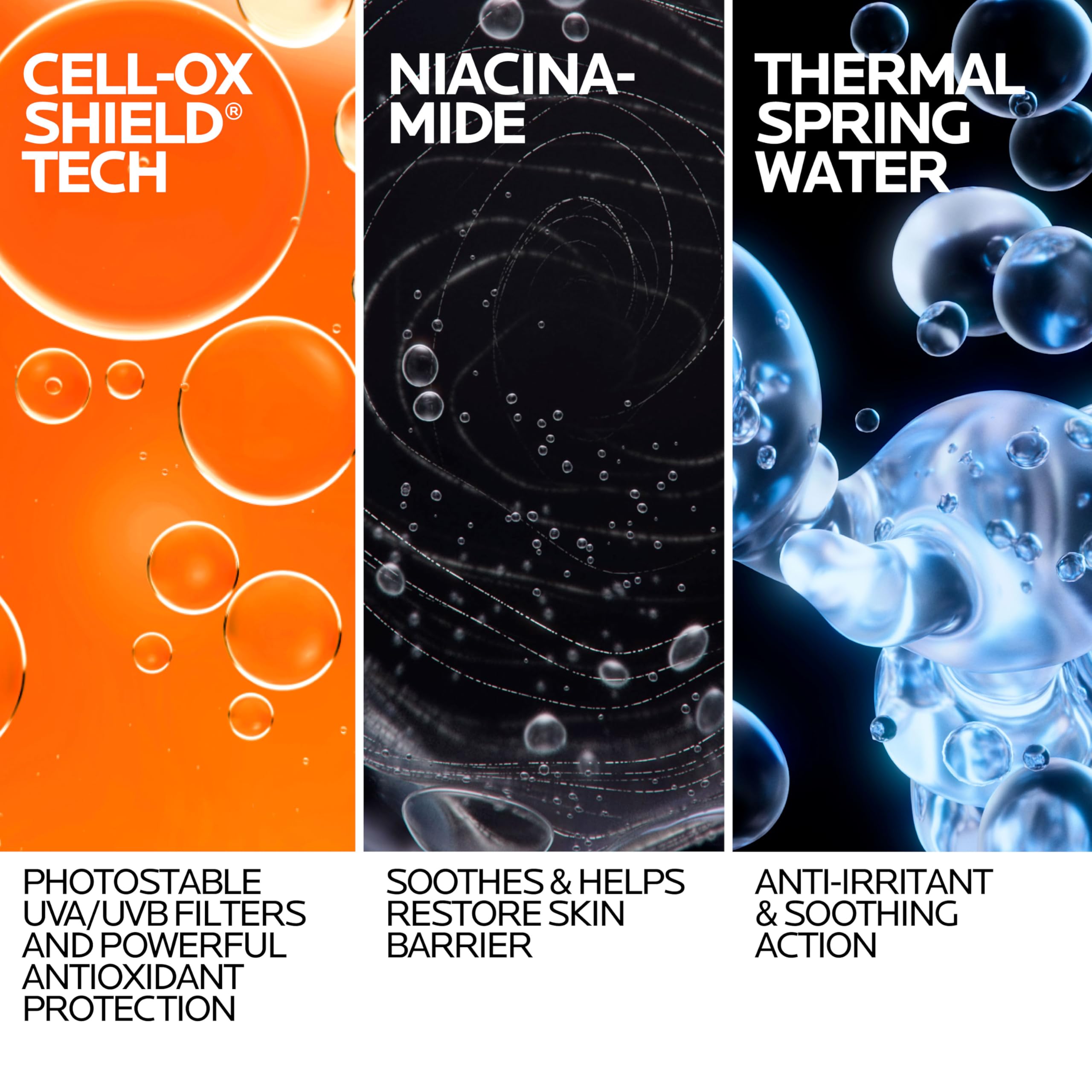 La Roche Posay Anthelios UV Tone Sunscreen SPF 50, Daily Sunscreen for Face with Niacinamide, Broad Spectrum Invisible SPF Protection for Discoloration and Uneven Skin