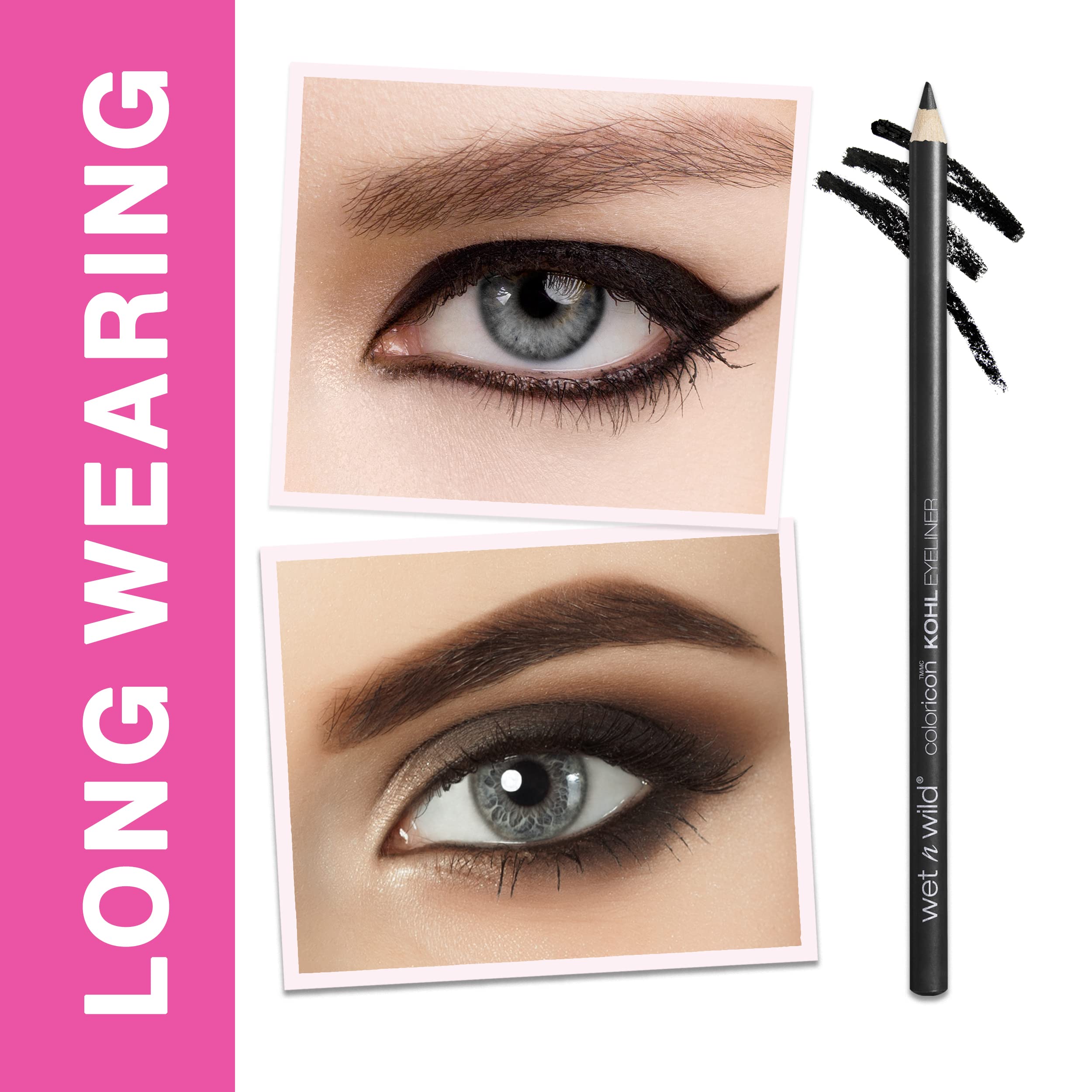 wet n wild Color Icon Kohl Eyeliner Pencil - Rich Hyper-Pigmented Color, Smooth Creamy Application, Long-Wearing Matte Finish Versatility, Cruelty-Free - Taupe of the Mornin'