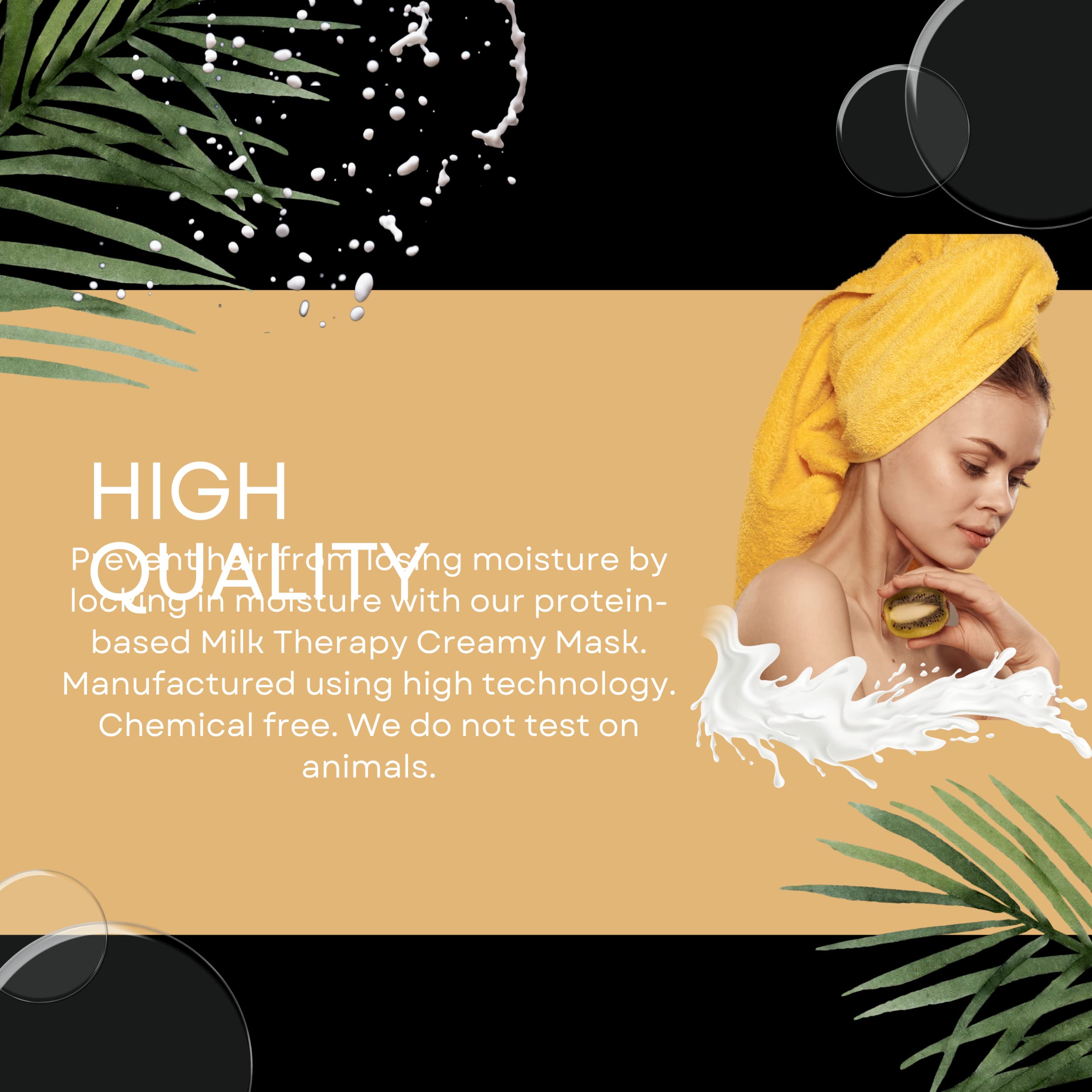 Morfose Pro Milk Therapy Creamy Milk Mask- 16.9 oz / 500ml