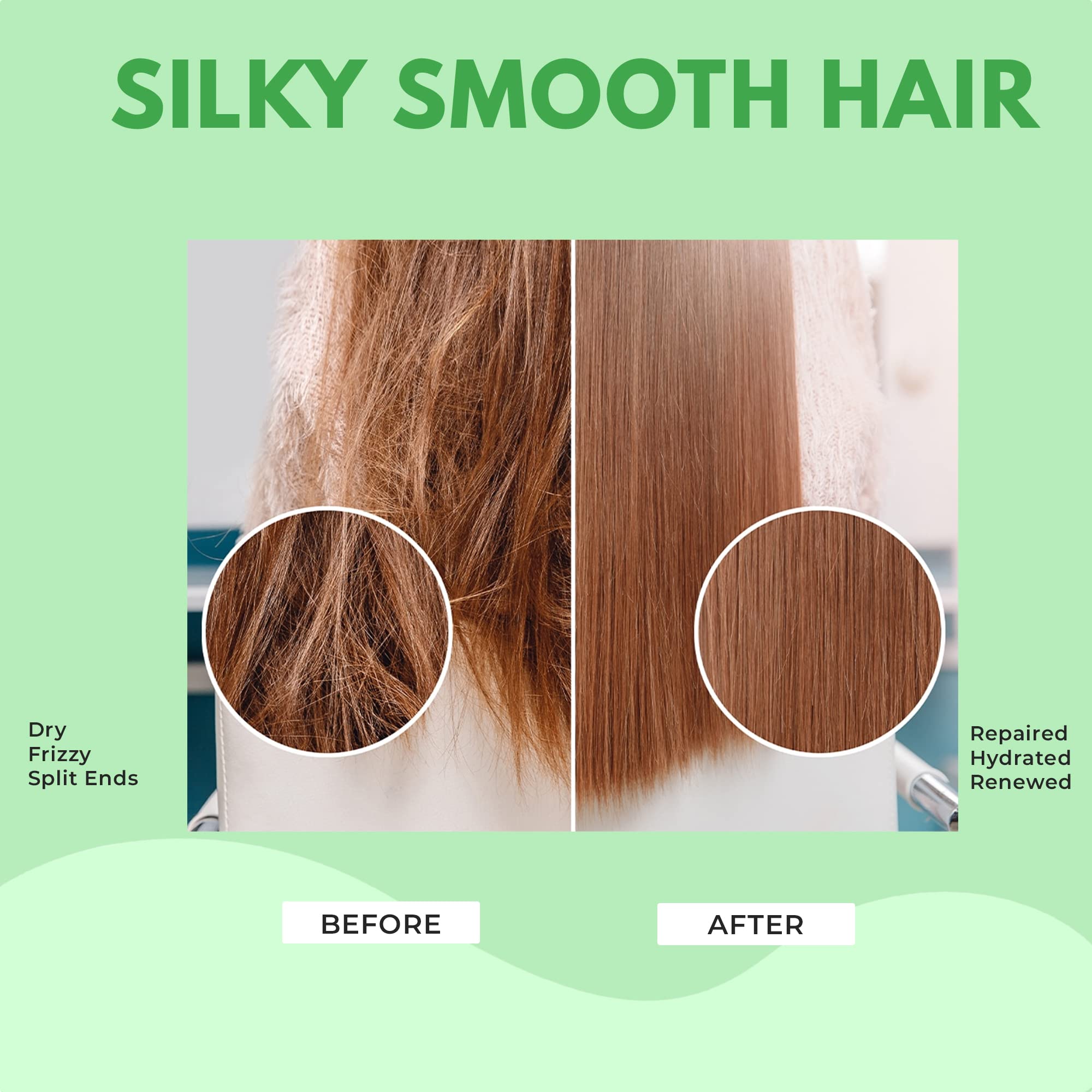 Kashmir Keratin Enriched Shampoo Sulfate Paraben Free For All Types Of Hair NEW PRESENTATION (16 Fl. Oz)