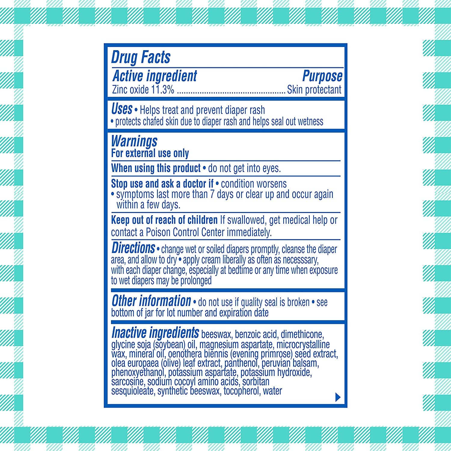 Balmex Diaper Rash Cream with Zinc Oxide 16 oz