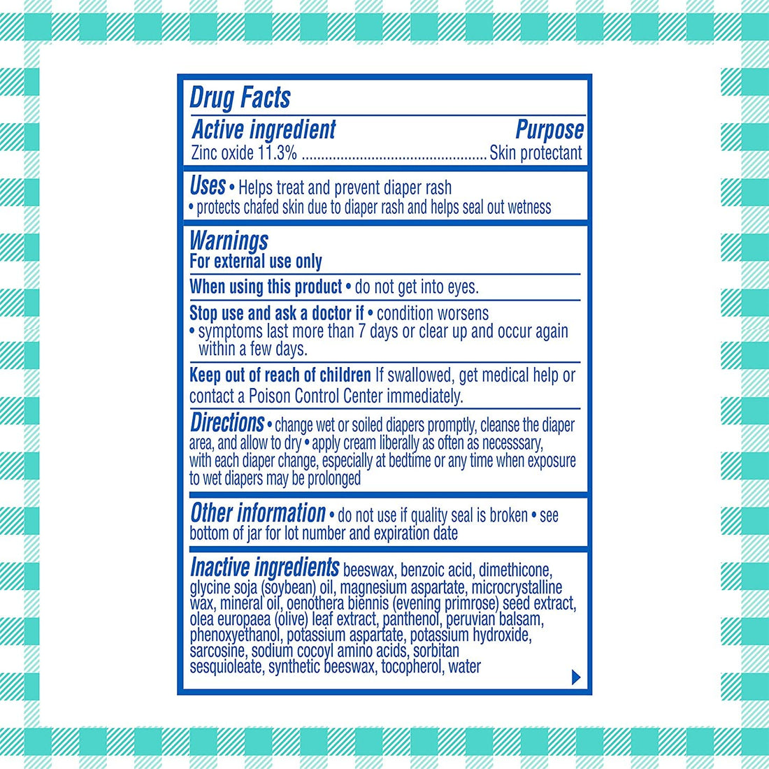 Balmex Diaper Rash Cream with Zinc Oxide 16 oz