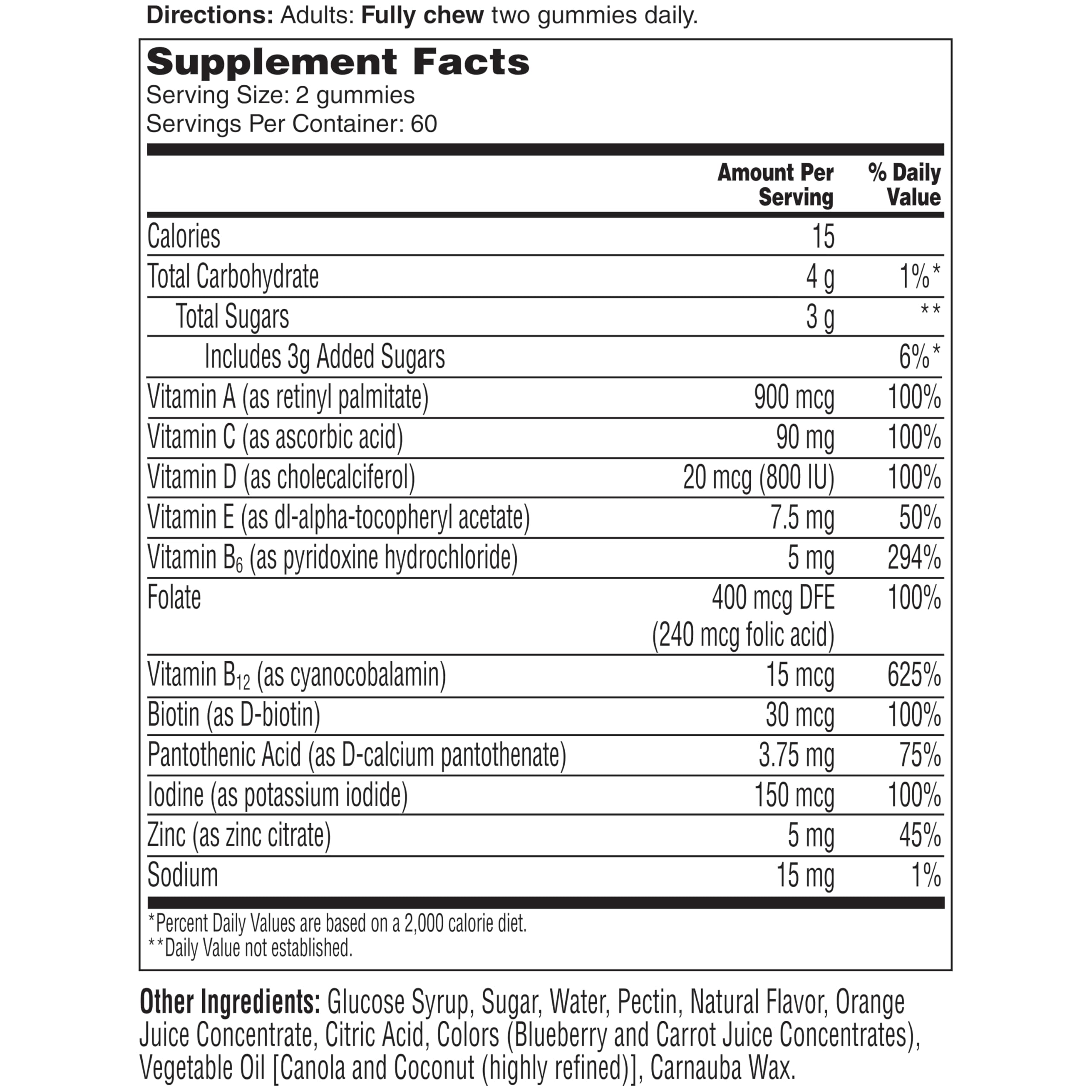 One A Day Men’s Daily Essentials Multivitamin Gummies, Multivitamin for Men, Gummy Vitamins for Men, Men’s Multivitamin, Bone Health, Vitamin D, Vitamin C, Zinc, Raspberry Natural Flavor, 120 Gummies