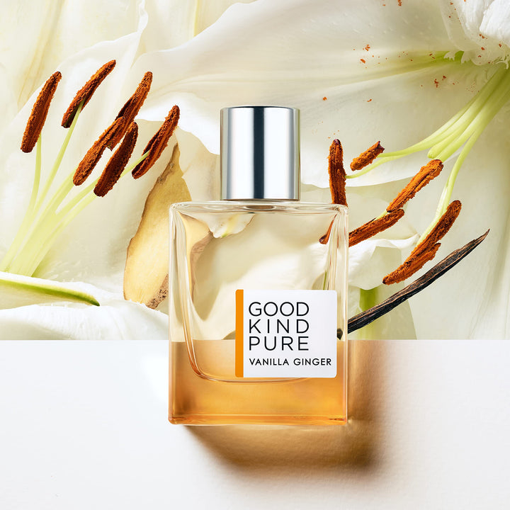 Good Kind Pure Vanilla Ginger Eau de Toilette Spray, 1 FL OZ, Pack of 1