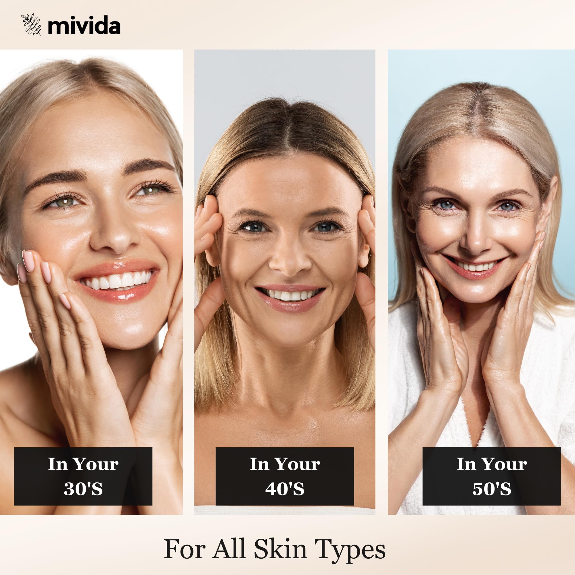 Premium 20% Vitamin C Facial Serum Plus Hyaluronic Acid+Ferulic Acid,+Vitamin E | Anti Aging & Anti-Wrinkle Brightening Serum For Face | Lightweight Maximum Strength Formula 1 fl oz