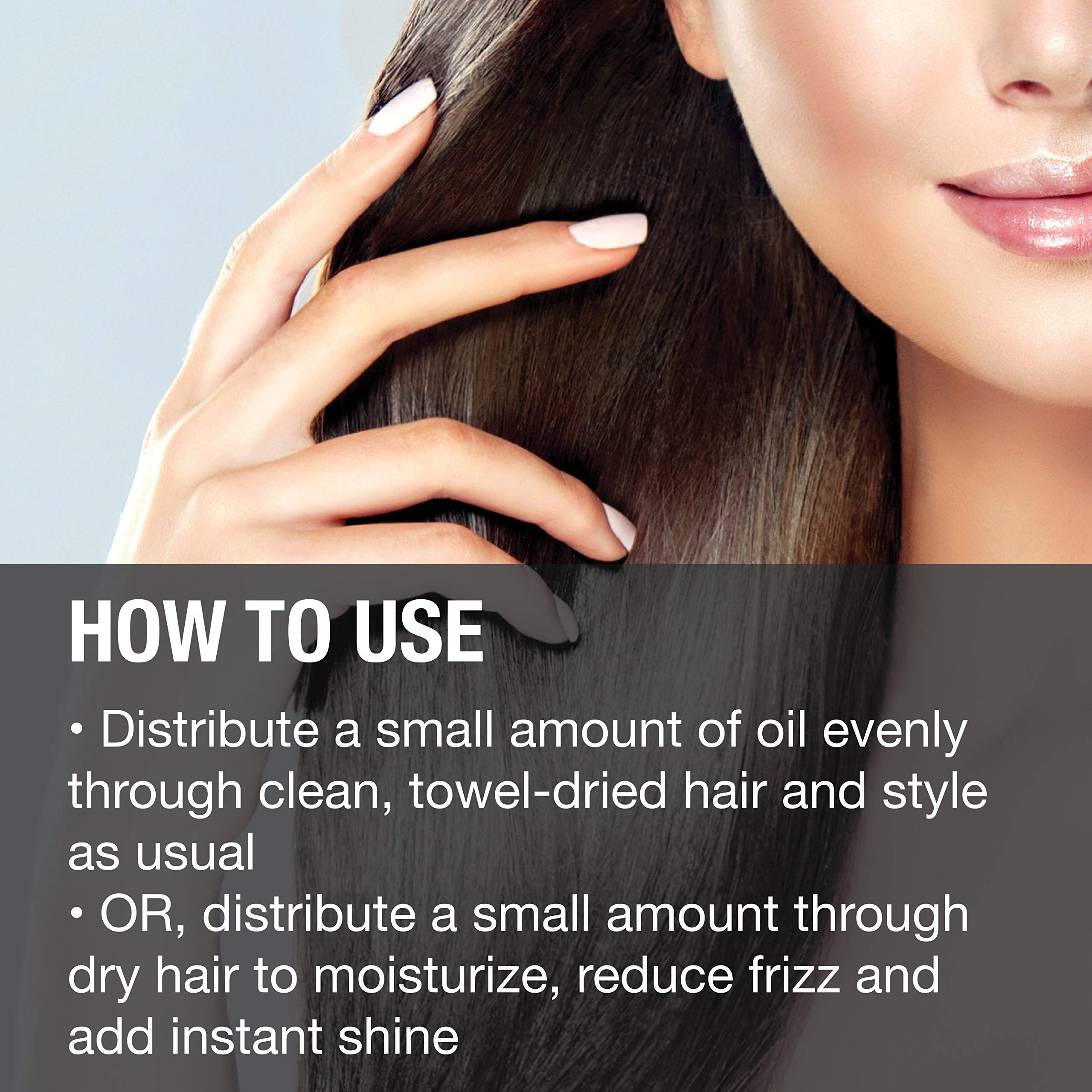 GREAT CLIPS Solutions Nourishing Oil, 1.75oz | Argan-Oil Blend Hydrates Hair & Skin | Great for Dry, Damaged Hair